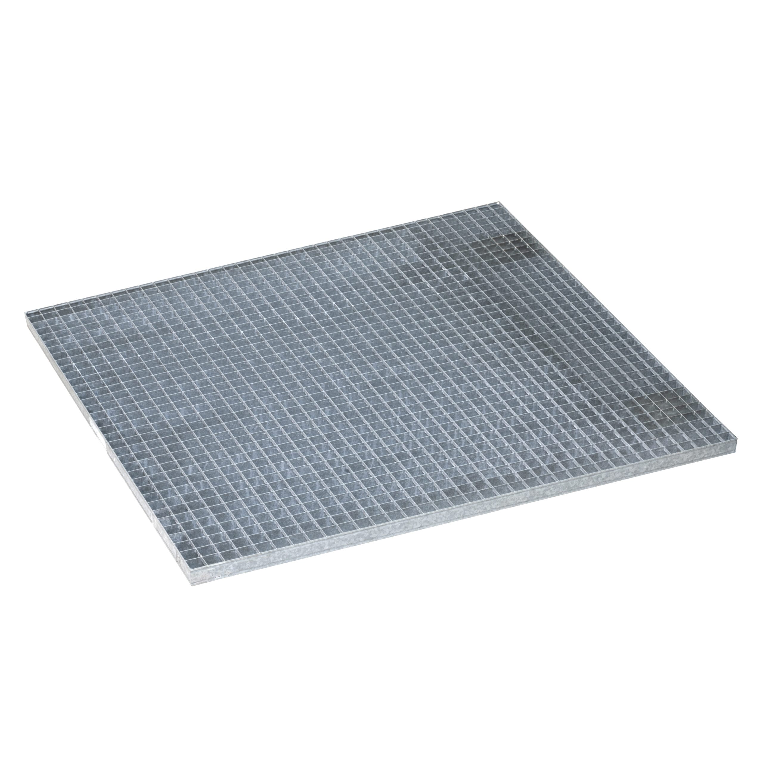 KSX 2000 Gitterrostboden KAR-SB-Regal, 1200x1200 mm, Traglast 12,26 kg/m², Stahl verzinkt - RAECKS