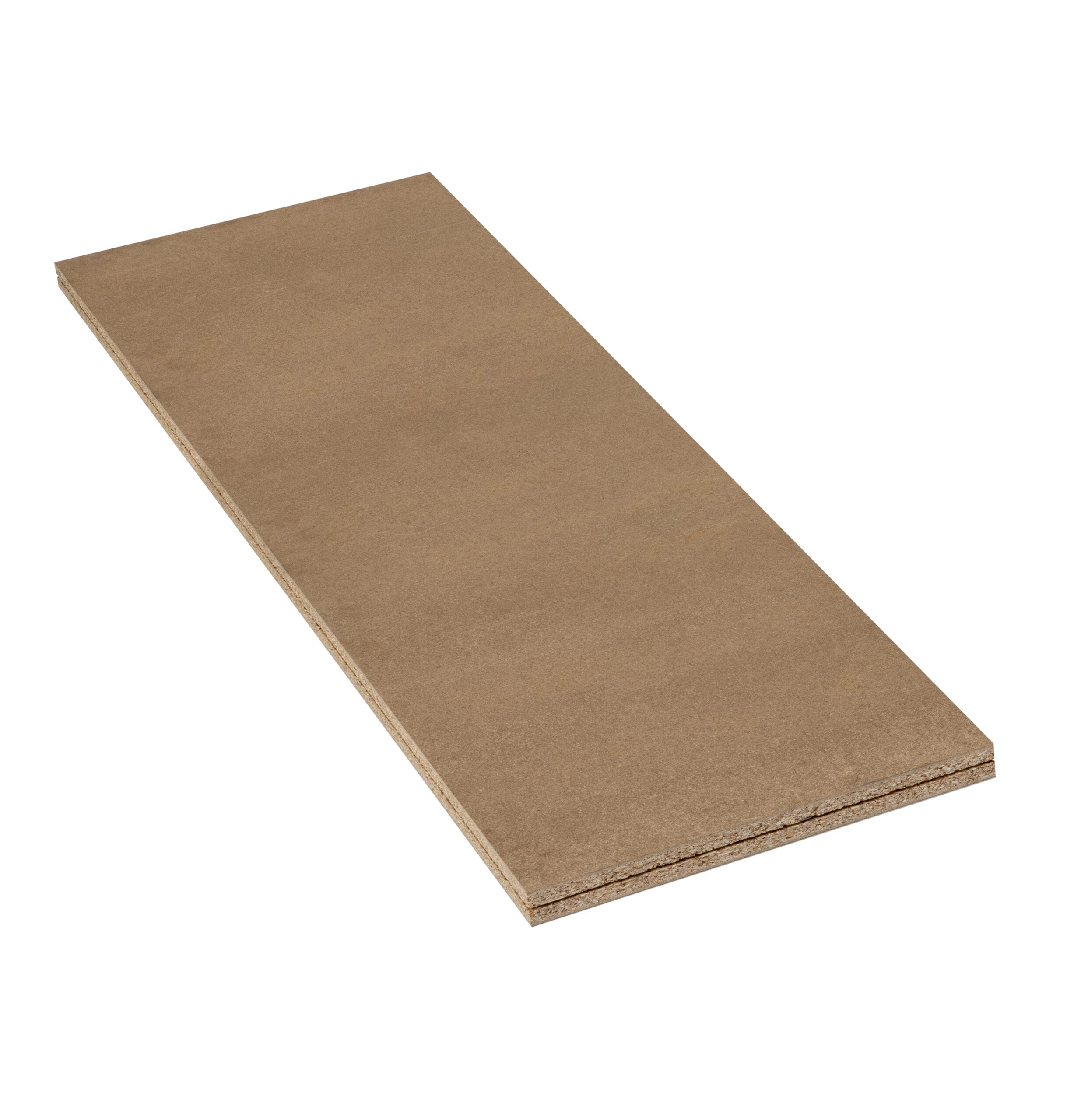 LBX 8000 Spanplattenboden natur/weiß 1600 x 510 mm, Stärke 38 mm, Melaninharzbeschichtet weiß