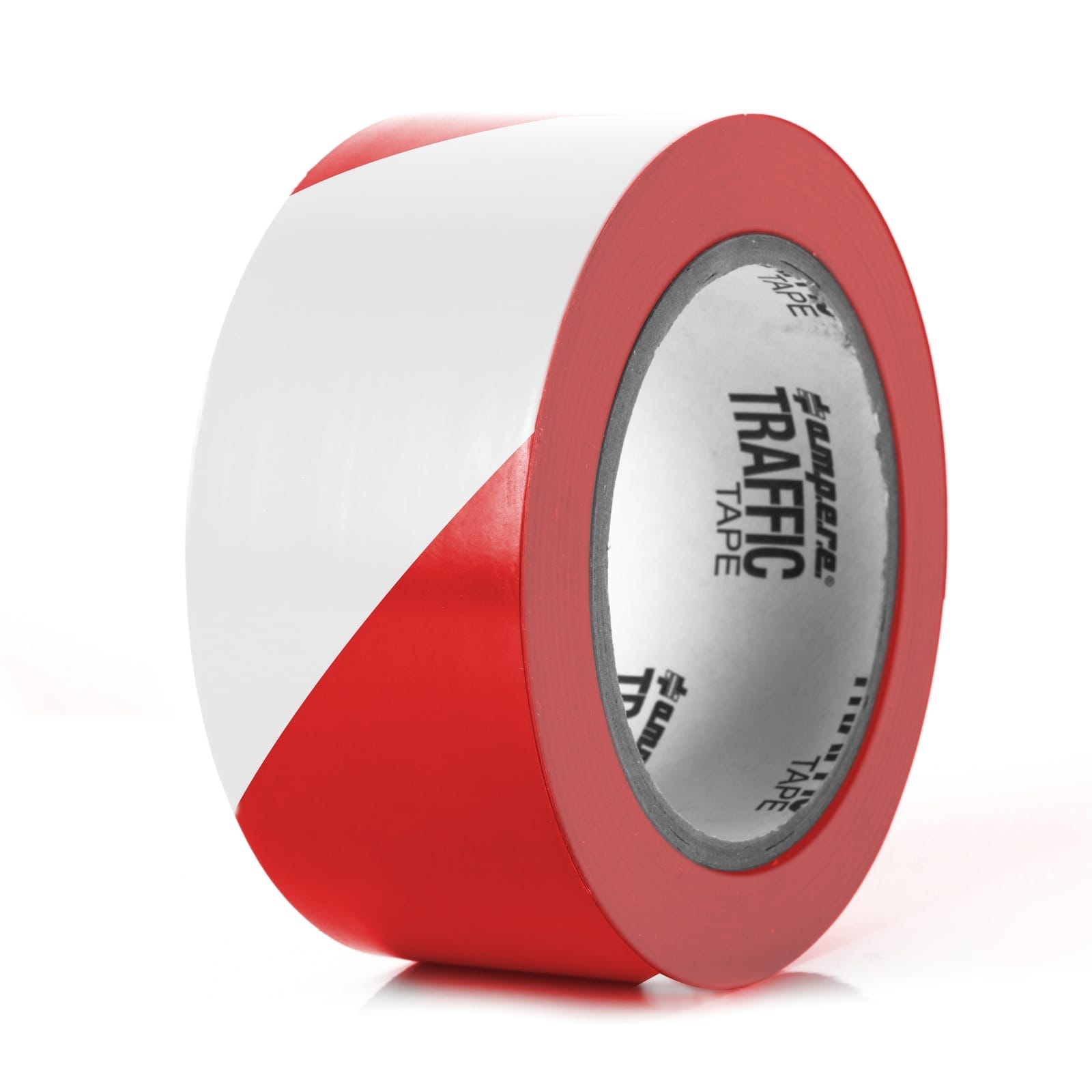 Markeringstape RMX, D: 0,15mm — B: 50mm, L:33m, rood/wit