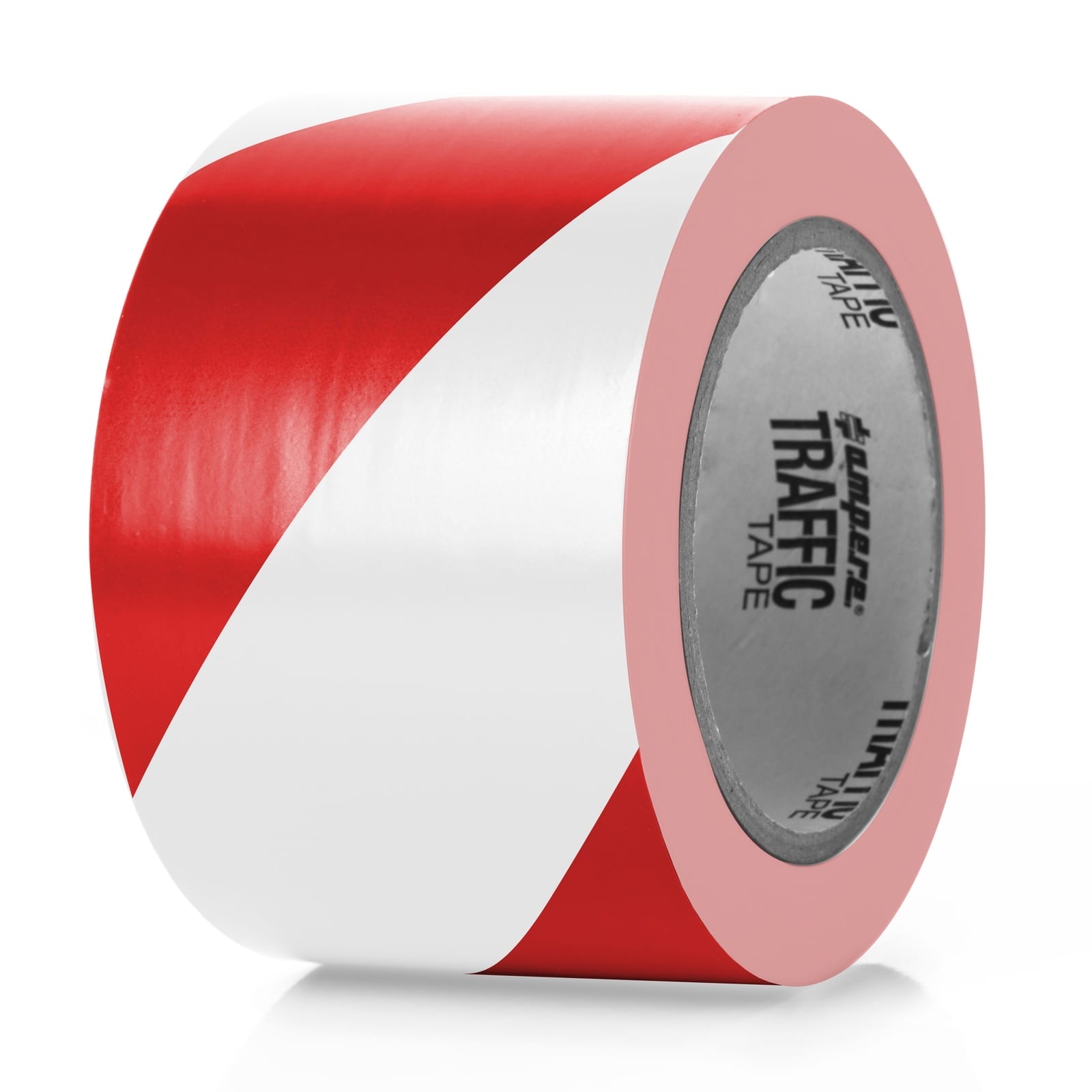 Markeringstape RMX, D: 0,15mm — B: 75mm, L:33m, rood/wit