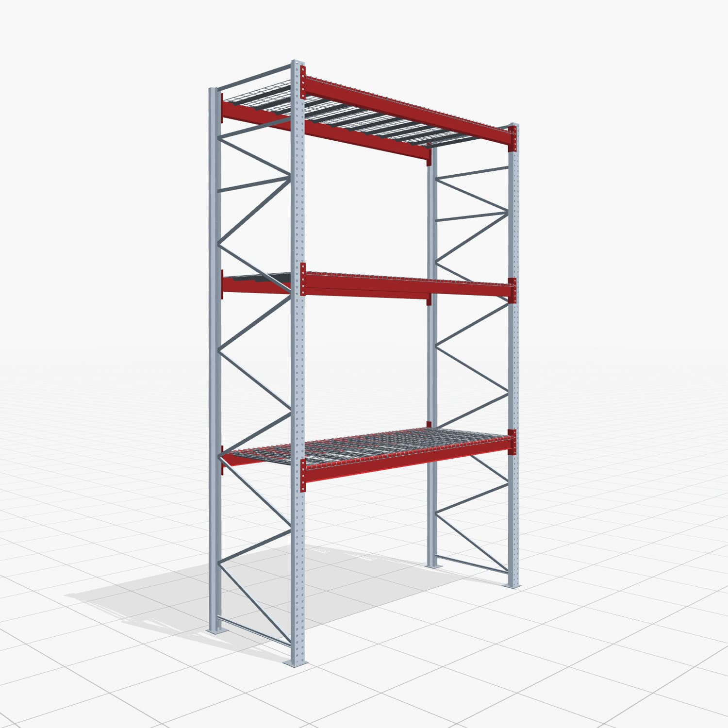 Palletstellingen PRX 1000, Europallet, H: 4.600 mm, B: 2.900 mm, Palletgewicht: 750 kg, Palletplaatsen: 12