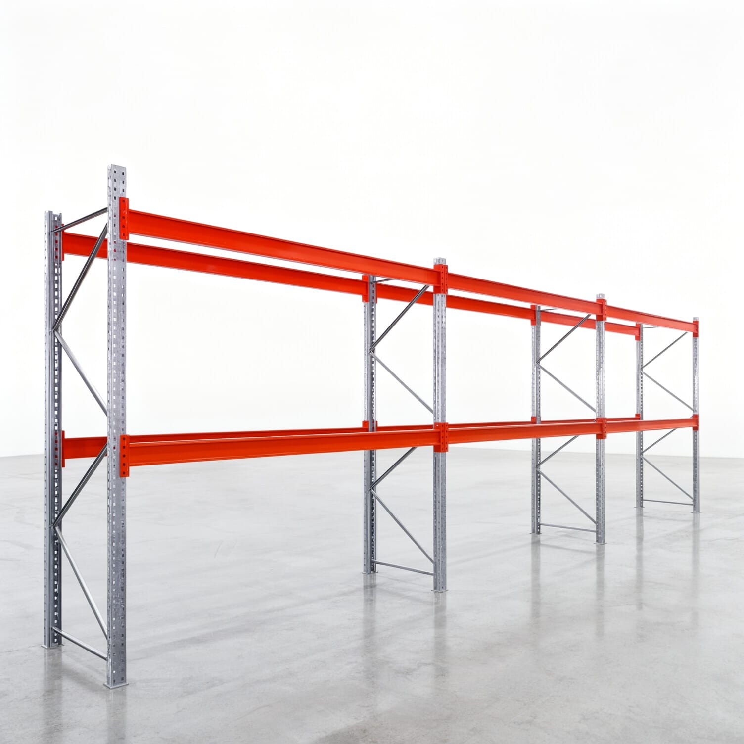 Palletstellingen PRX 1000, Europallet, H: 2.600 mm, B: 8.500 mm, Palletgewicht: 1.500 kg, Palletplaatsen: 27
