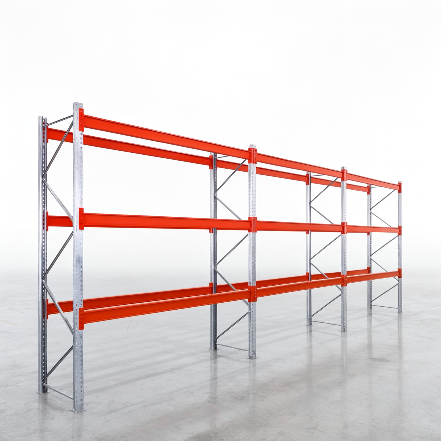 Palletstellingen PRX 1000, Europallet, H: 3.100 mm, B: 8.500 mm, Palletgewicht: 1.000 kg, Palletplaatsen: 36