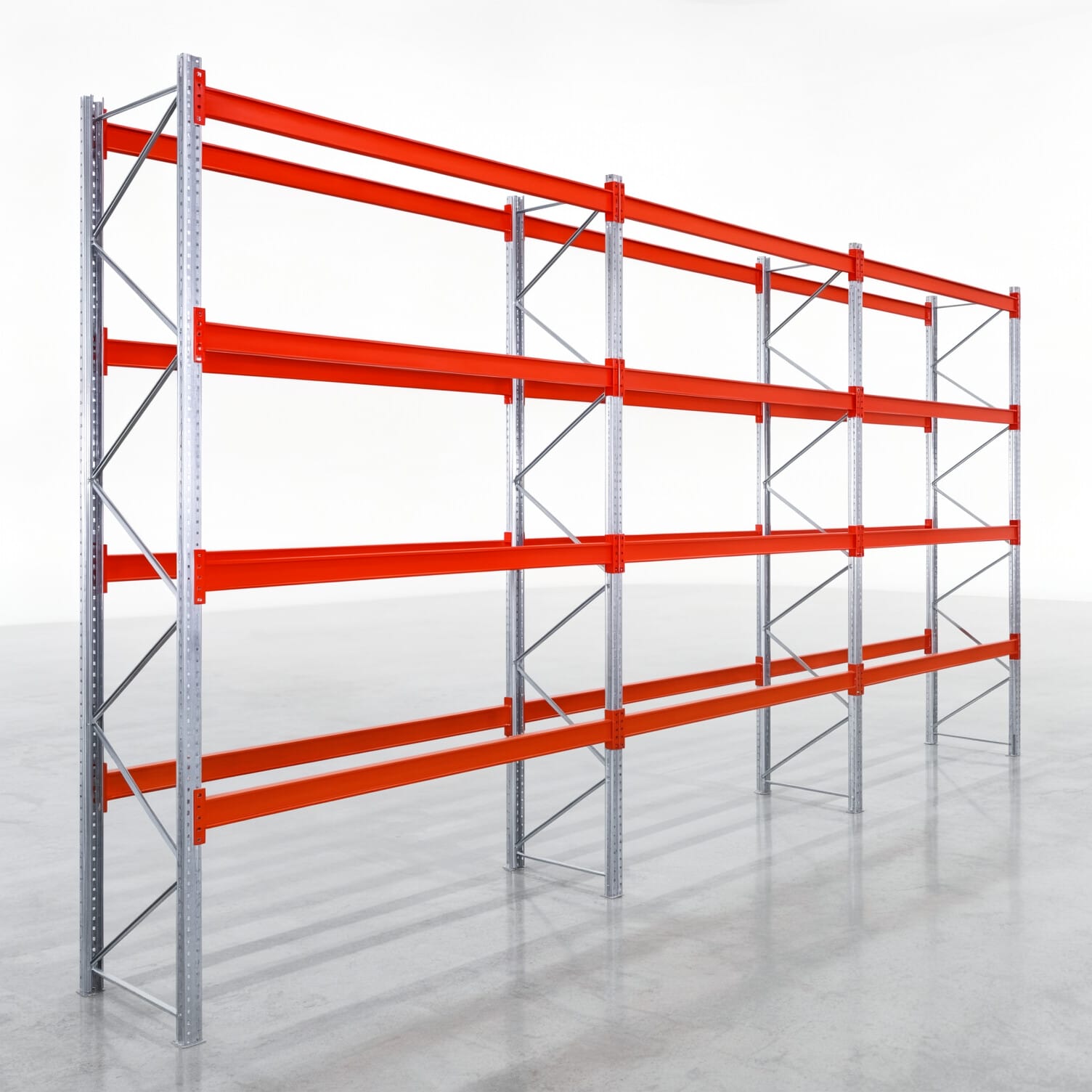 Palletstellingen PRX 1000, Europallet, H: 4.100 mm, B: 8.500 mm, Palletgewicht: 1.000 kg, Palletplaatsen: 45