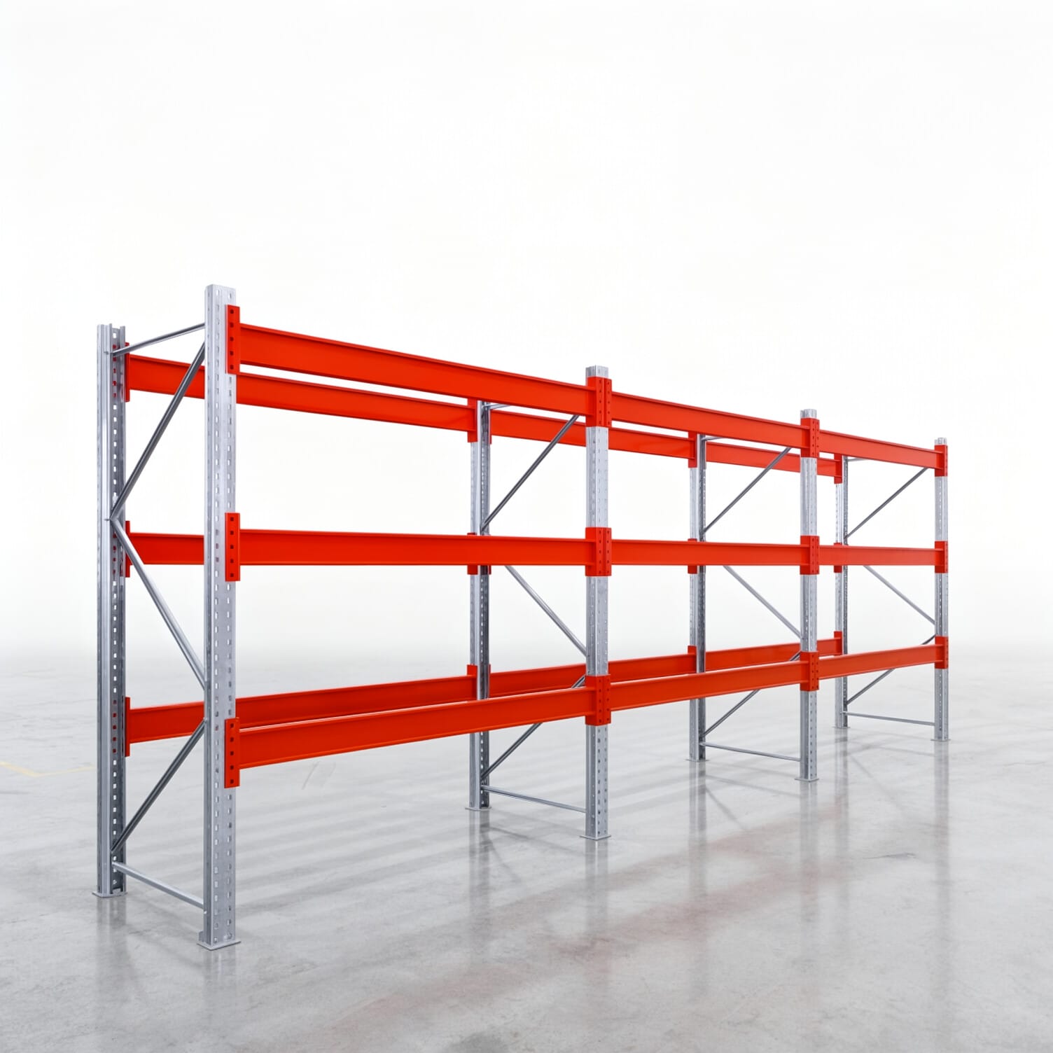 Palletstellingen PRX 1000, Europallet, H: 2.100 mm, B: 5.800 mm, Palletgewicht: 1.000 kg, Palletplaatsen: 24