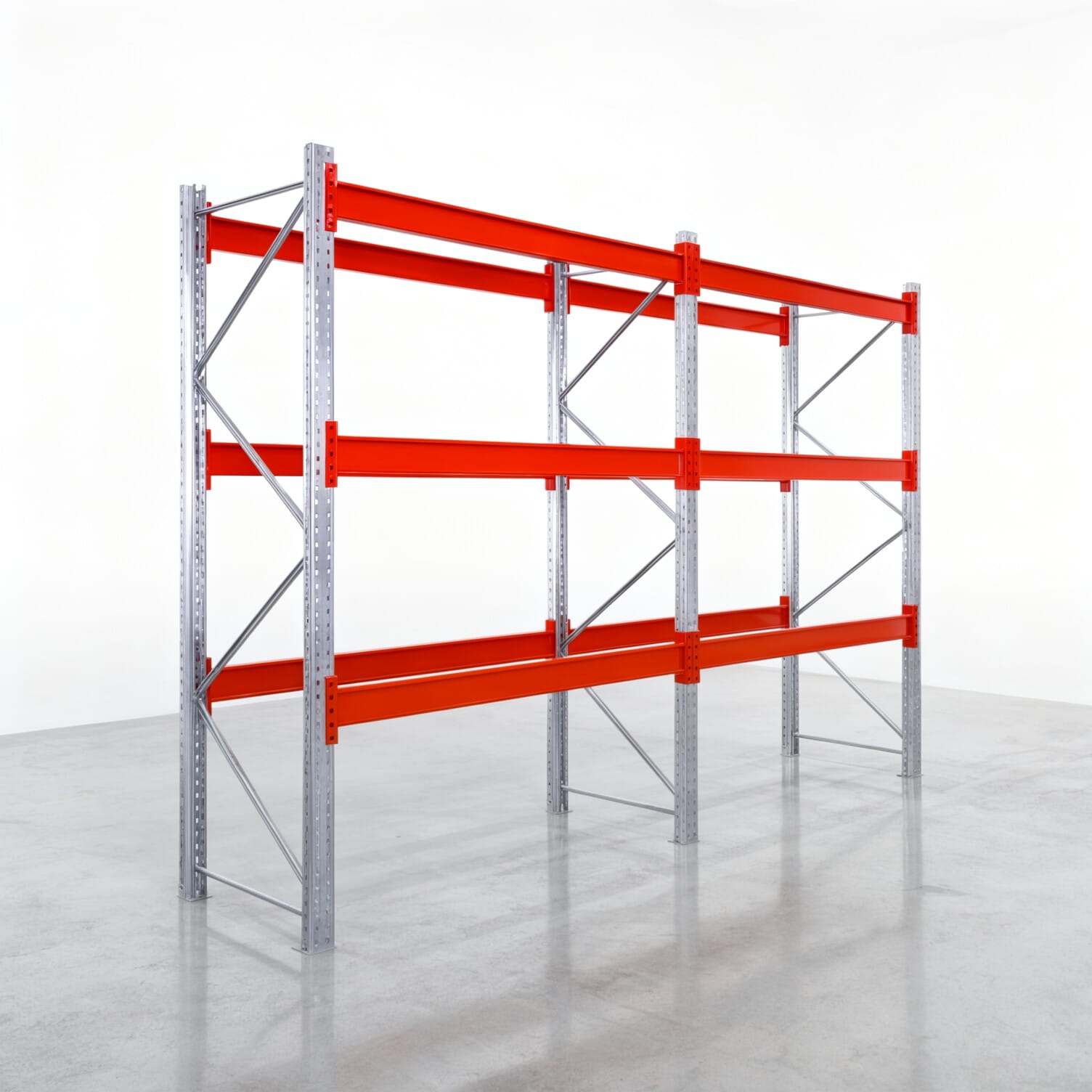 Palletstellingen PRX 1000, Europallet, H: 2.600 mm, B: 3.900 mm, Palletgewicht: 1.000 kg, Palletplaatsen: 16
