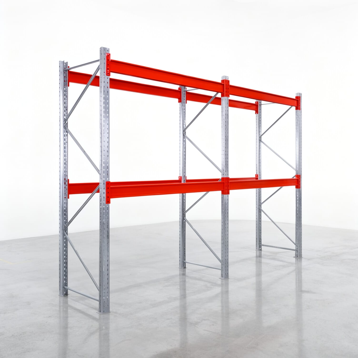 Palletstellingen PRX 1000, Europallet, H: 2.600 mm, B: 3.900 mm, Palletgewicht: 1.000 kg, Palletplaatsen: 12