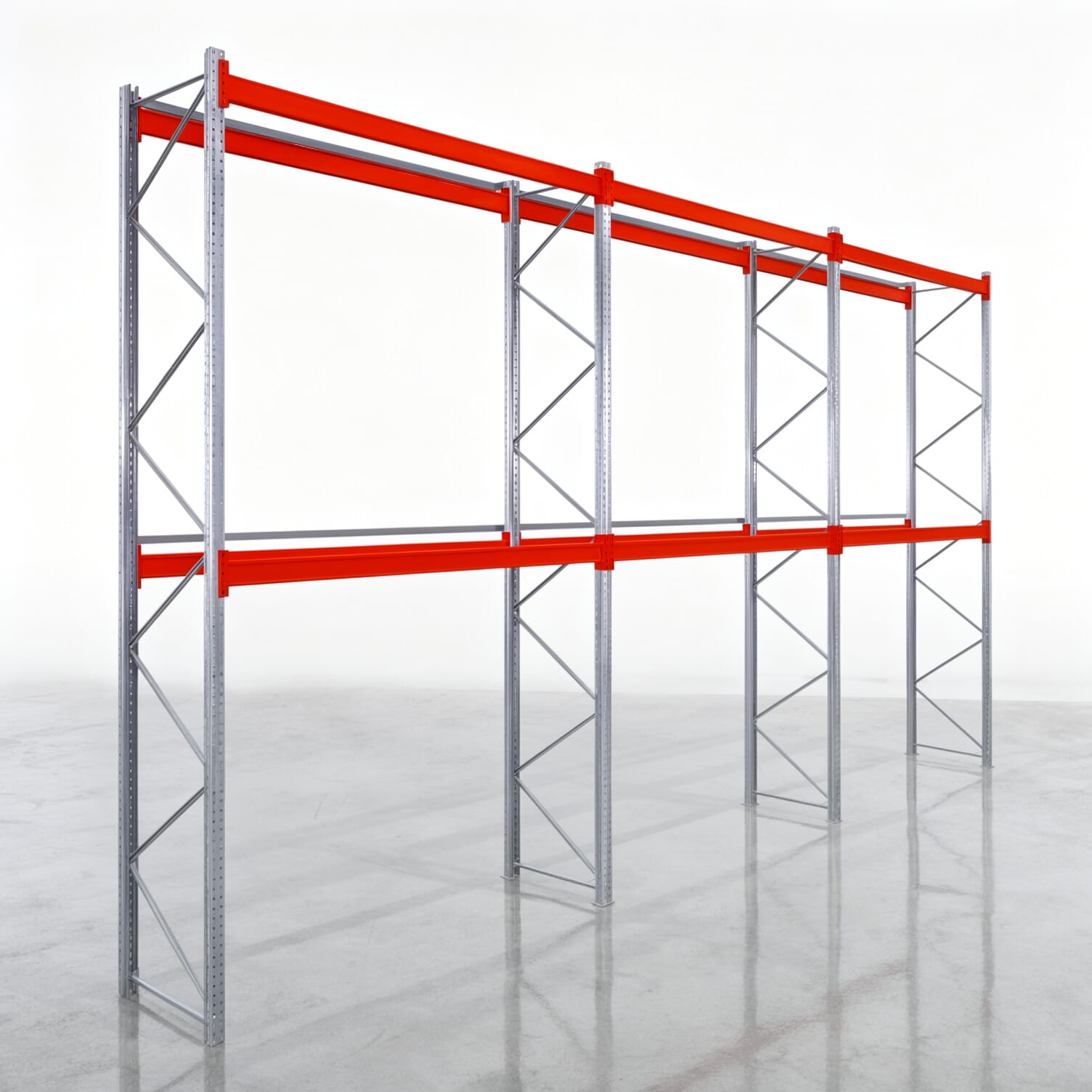 Palletstellingen PRX 1000, Europallet, H: 4.600 mm, B: 8.500 mm, Palletgewicht: 1.250 kg, Palletplaatsen: 27