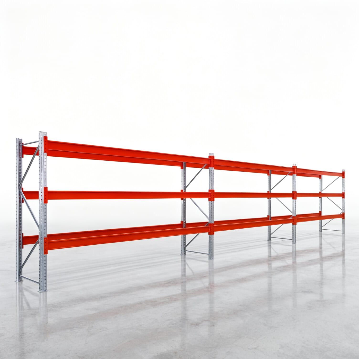 Palletstellingen PRX 1000, Industriepalette, H: 2.100 mm, B: 8.500 mm, Palletgewicht: 500 kg, Palletplaatsen: 36