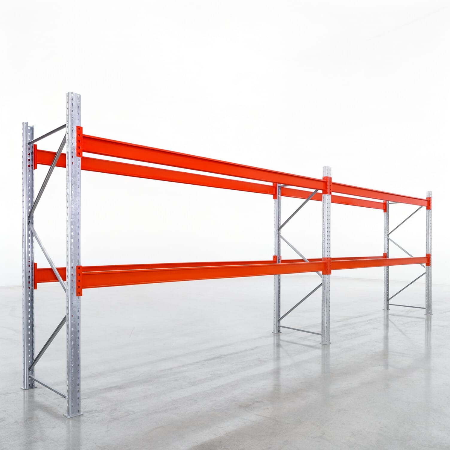Palletstellingen PRX 1000, Industriepalette, H: 2.100 mm, B: 5.700 mm, Palletgewicht: 1.000 kg, Palletplaatsen: 18