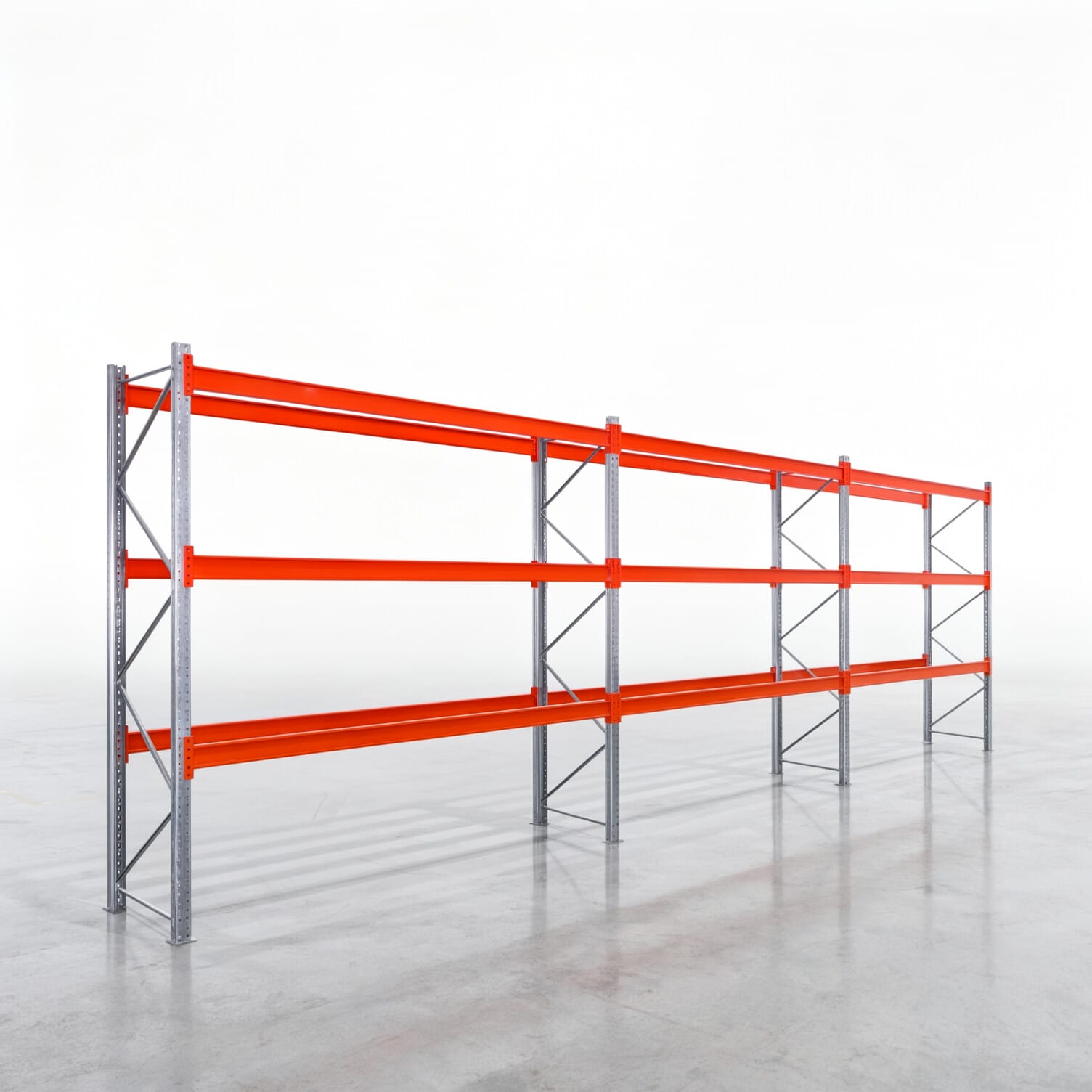Palletstellingen PRX 1000, Industriepalette, H: 3.100 mm, B: 8.500 mm, Palletgewicht: 500 kg, Palletplaatsen: 36