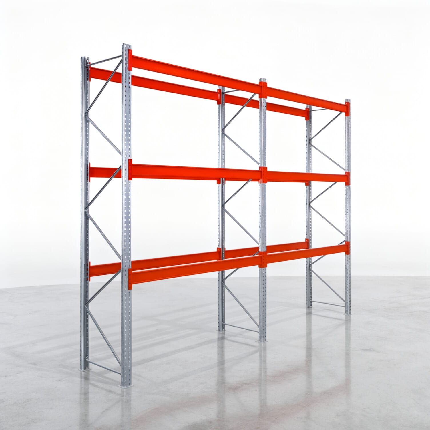 Palletstellingen PRX 1000, Industriepalette, H: 3.600 mm, B: 3.900 mm, Palletgewicht: 750 kg, Palletplaatsen: 16