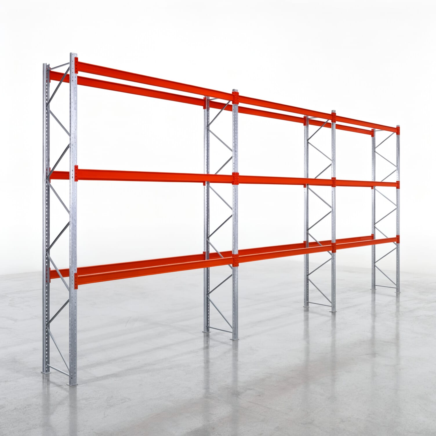 Palletstellingen PRX 1000, Industriepalette, H: 4.600 mm, B: 8.500 mm, Palletgewicht: 750 kg, Palletplaatsen: 36