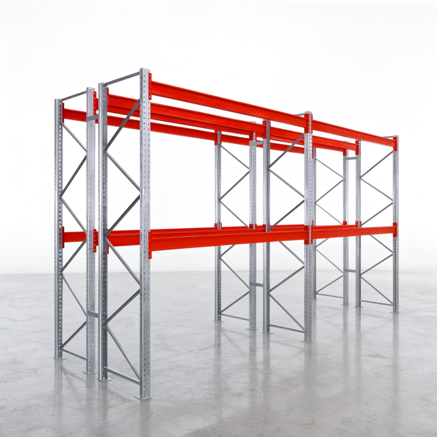 Palletstellingen PRX 1000, Europallet, H: 3.100 mm, B: 5.700 mm, Palletgewicht: 500 kg, Palletplaatsen: 36