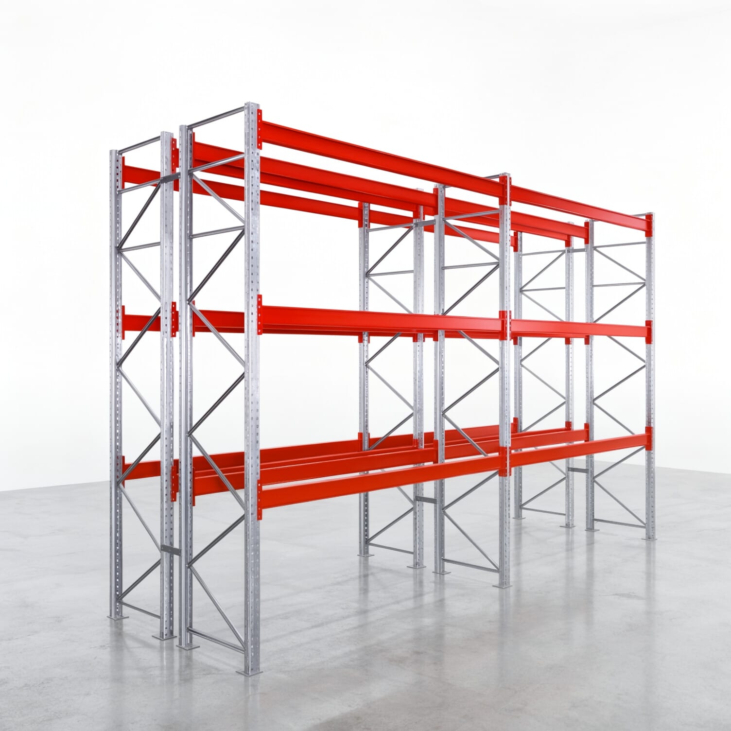 Palletstellingen PRX 1000, Europallet, H: 3.600 mm, B: 5.700 mm, Palletgewicht: 500 kg, Palletplaatsen: 48