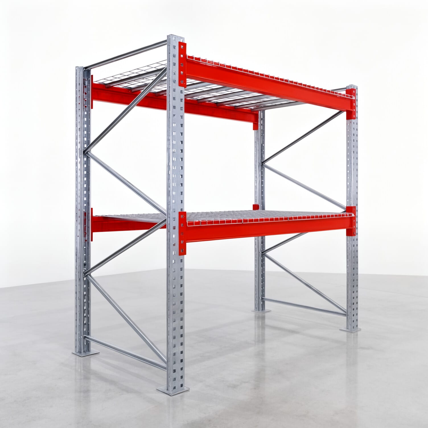 Palletstellingen PRX 1000, Europallet, H: 2.100 mm, B: 2.000 mm, Palletgewicht: 500 kg, Palletplaatsen: 6