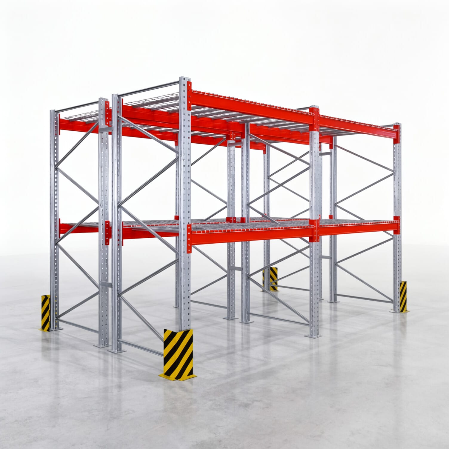 Palletstellingen PRX 1000, Europallet, H: 2.600 mm, B: 3.900 mm, Palletgewicht: 1.250 kg, Palletplaatsen: 12