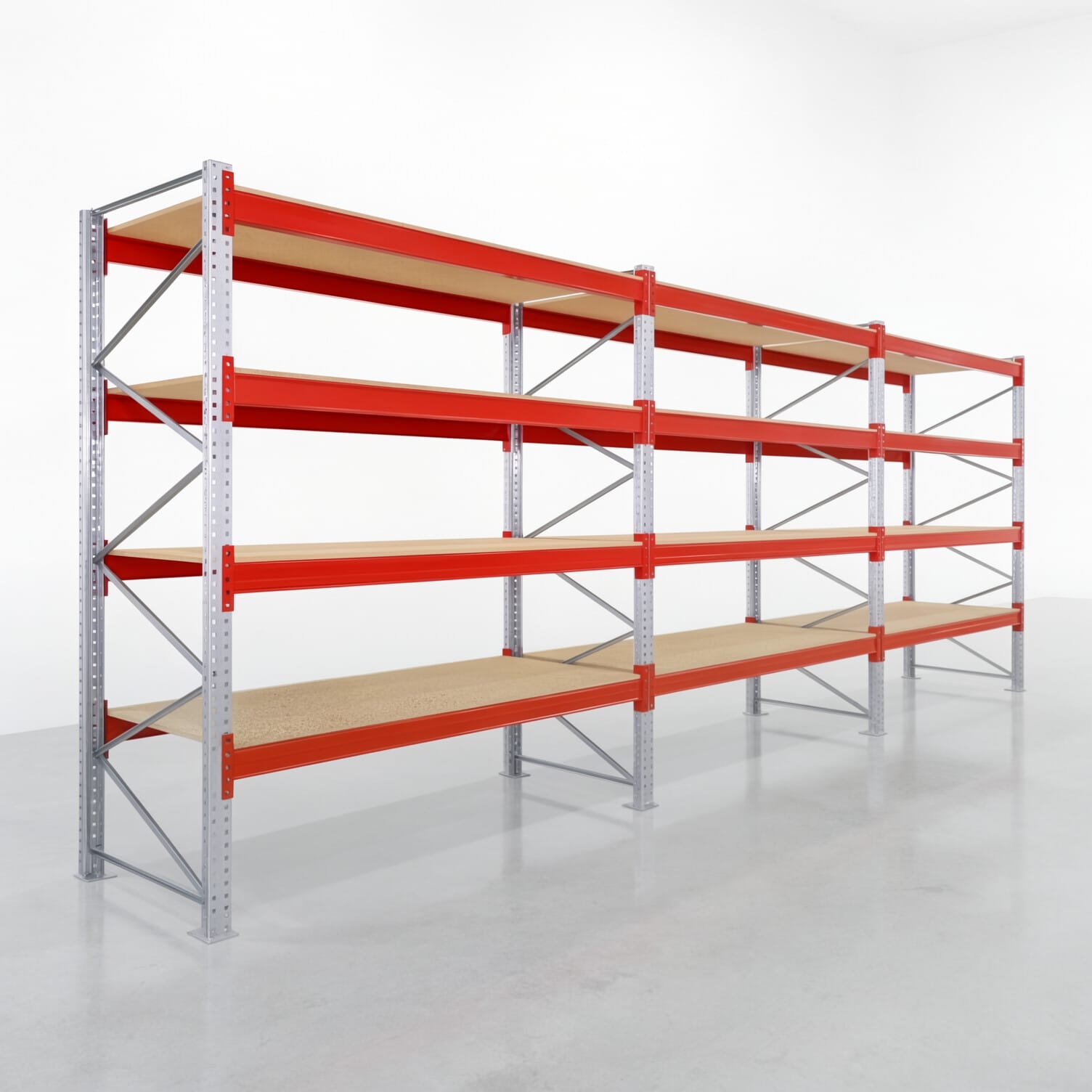 Palletstellingen PRX 1000, Europallet, H: 3.100 mm, B: 8.500 mm, Palletgewicht: 1.000 kg, Palletplaatsen: 45