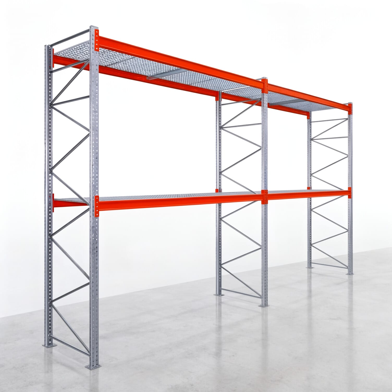Palletstellingen PRX 1000, Europallet, H: 4.100 mm, B: 7.500 mm, Palletgewicht: 1.000 kg, Palletplaatsen: 24