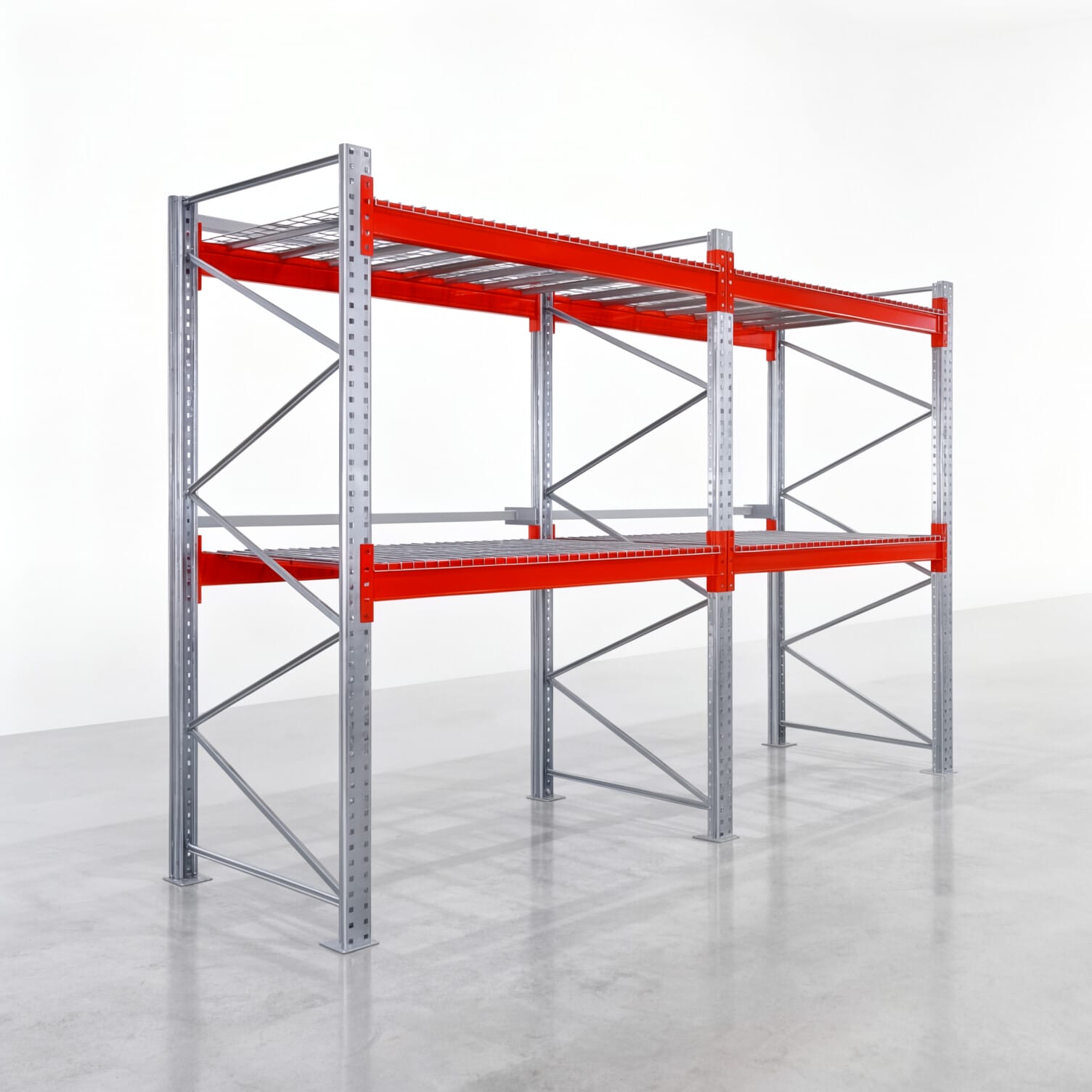 Palletstellingen PRX 1000, Europallet, H: 2.600 mm, B: 3.900 mm, Palletgewicht: 500 kg, Palletplaatsen: 12