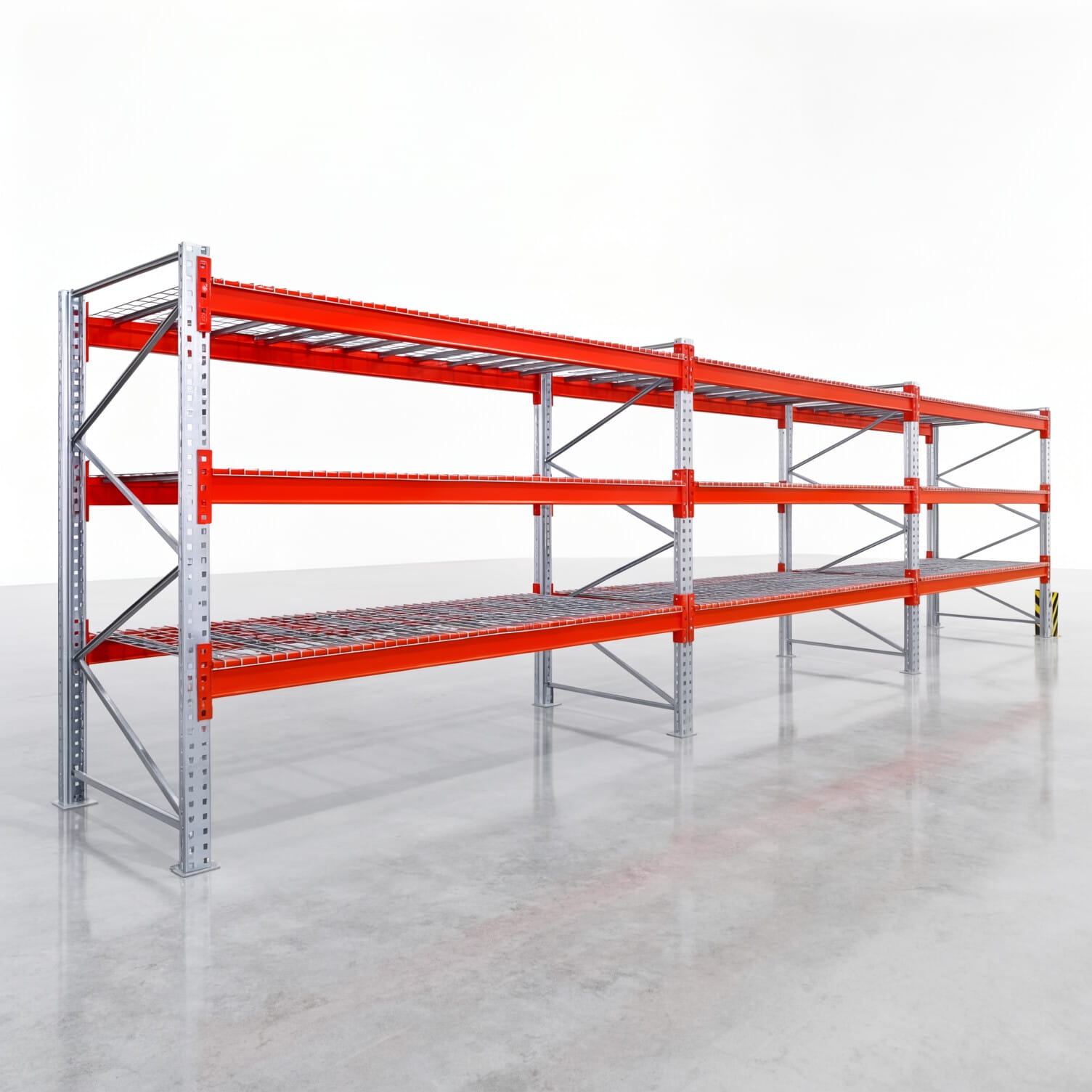 Palletstellingen PRX 1000, Europallet, H: 2.100 mm, B: 8.500 mm, Palletgewicht: 500 kg, Palletplaatsen: 36