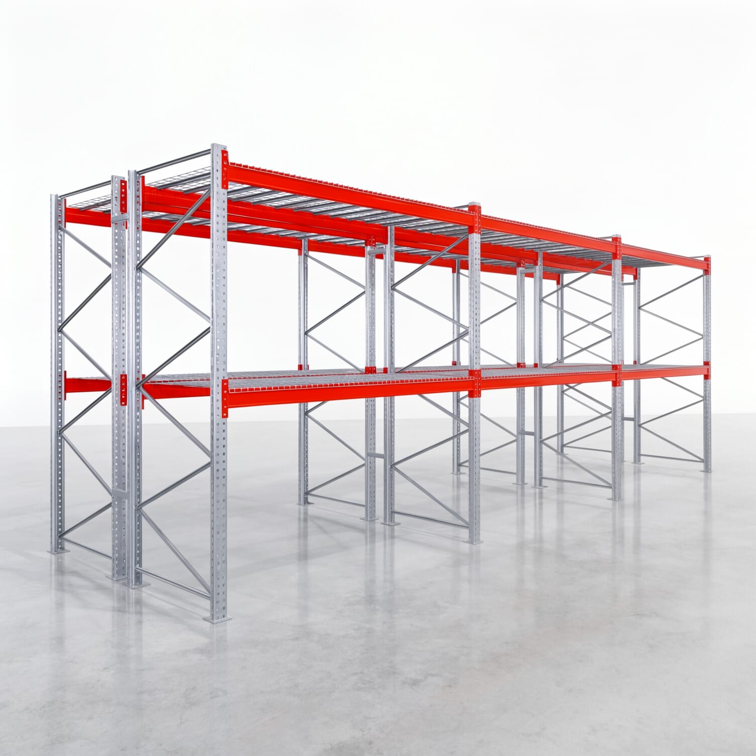 Palletstellingen PRX 1000, Europallet, H: 3.100 mm, B: 8.500 mm, Palletgewicht: 1.250 kg, Palletplaatsen: 27