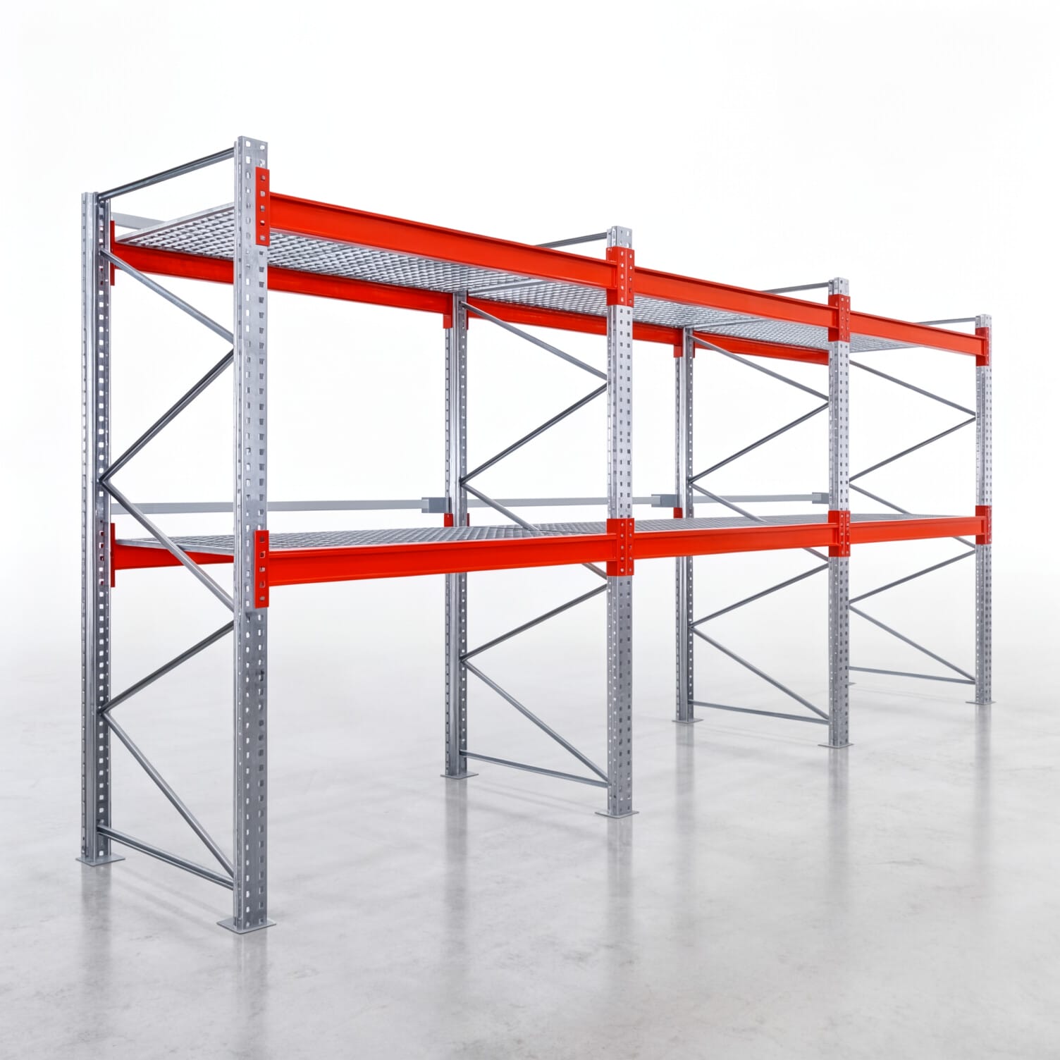 Palletstellingen PRX 1000, Europallet, H: 2.600 mm, B: 5.800 mm, Palletgewicht: 1.000 kg, Palletplaatsen: 18