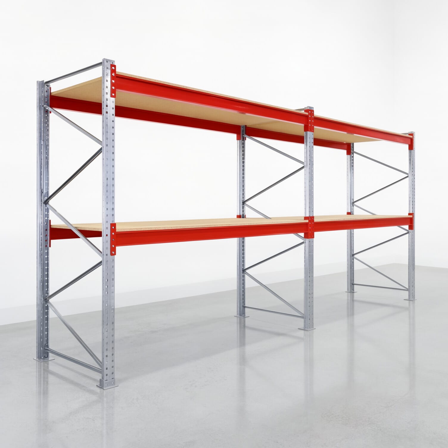 Palletstellingen PRX 1000, Europallet, H: 2.600 mm, B: 5.700 mm, Palletgewicht: 500 kg, Palletplaatsen: 18
