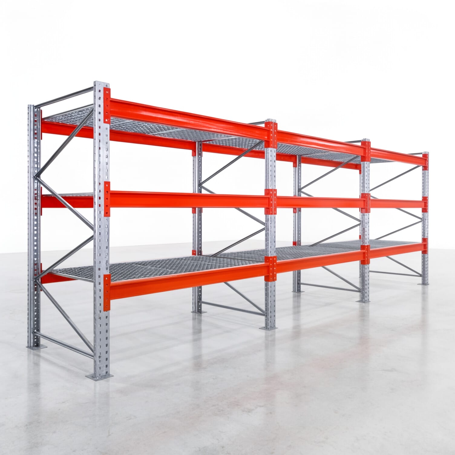 Palletstellingen PRX 1000, Europallet, H: 2.100 mm, B: 5.800 mm, Palletgewicht: 500 kg, Palletplaatsen: 24