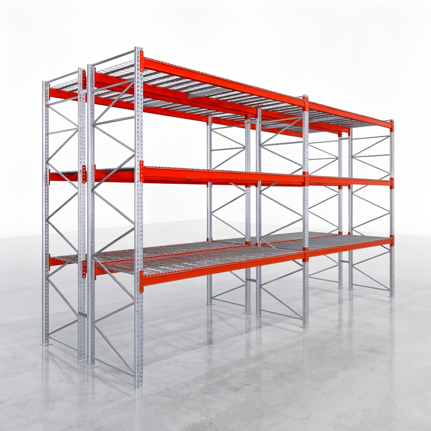 Palletstellingen PRX 1000, Europallet, H: 4.100 mm, B: 7.500 mm, Palletgewicht: 750 kg, Palletplaatsen: 32
