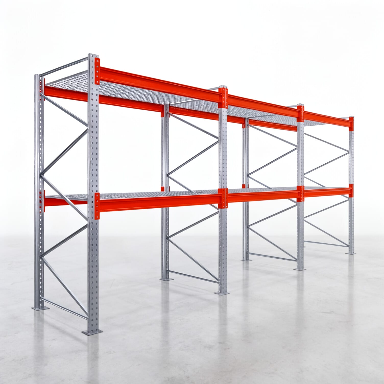 Palletstellingen PRX 1000, Europallet, H: 2.600 mm, B: 5.800 mm, Palletgewicht: 500 kg, Palletplaatsen: 18