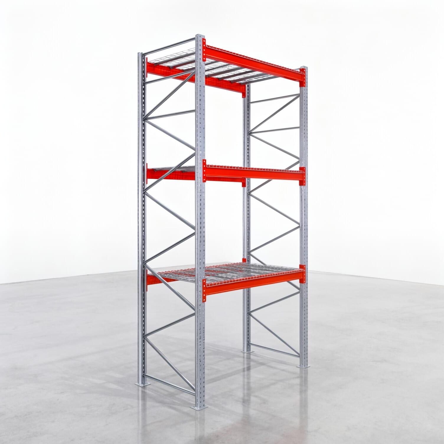 Palletstellingen PRX 1000, Europallet, H: 4.100 mm, B: 2.000 mm, Palletgewicht: 750 kg, Palletplaatsen: 8