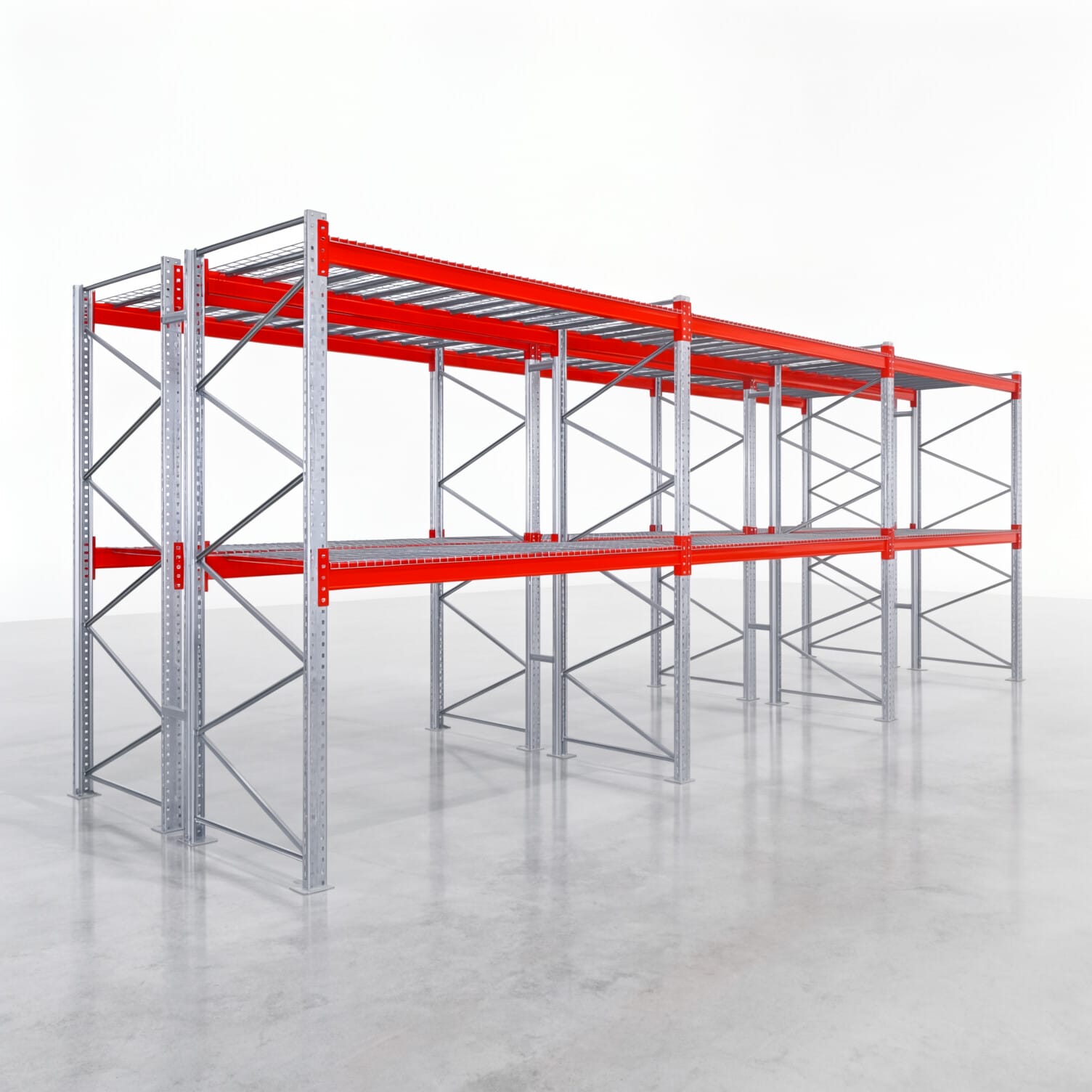 Palletstellingen PRX 1000, Europallet, H: 3.100 mm, B: 8.500 mm, Palletgewicht: 500 kg, Palletplaatsen: 27