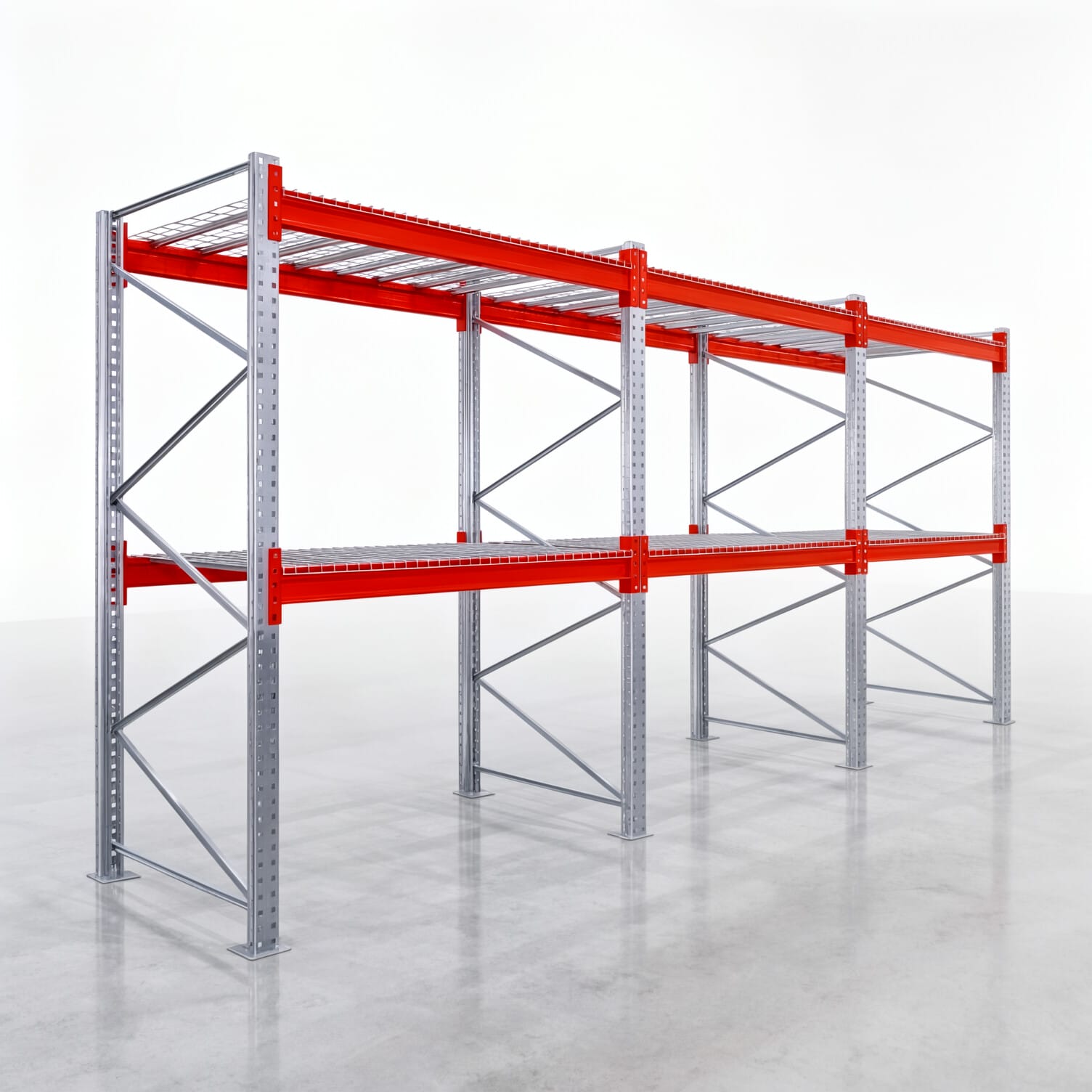 Palletstellingen PRX 1000, Europallet, H: 2.600 mm, B: 5.800 mm, Palletgewicht: 1.000 kg, Palletplaatsen: 18