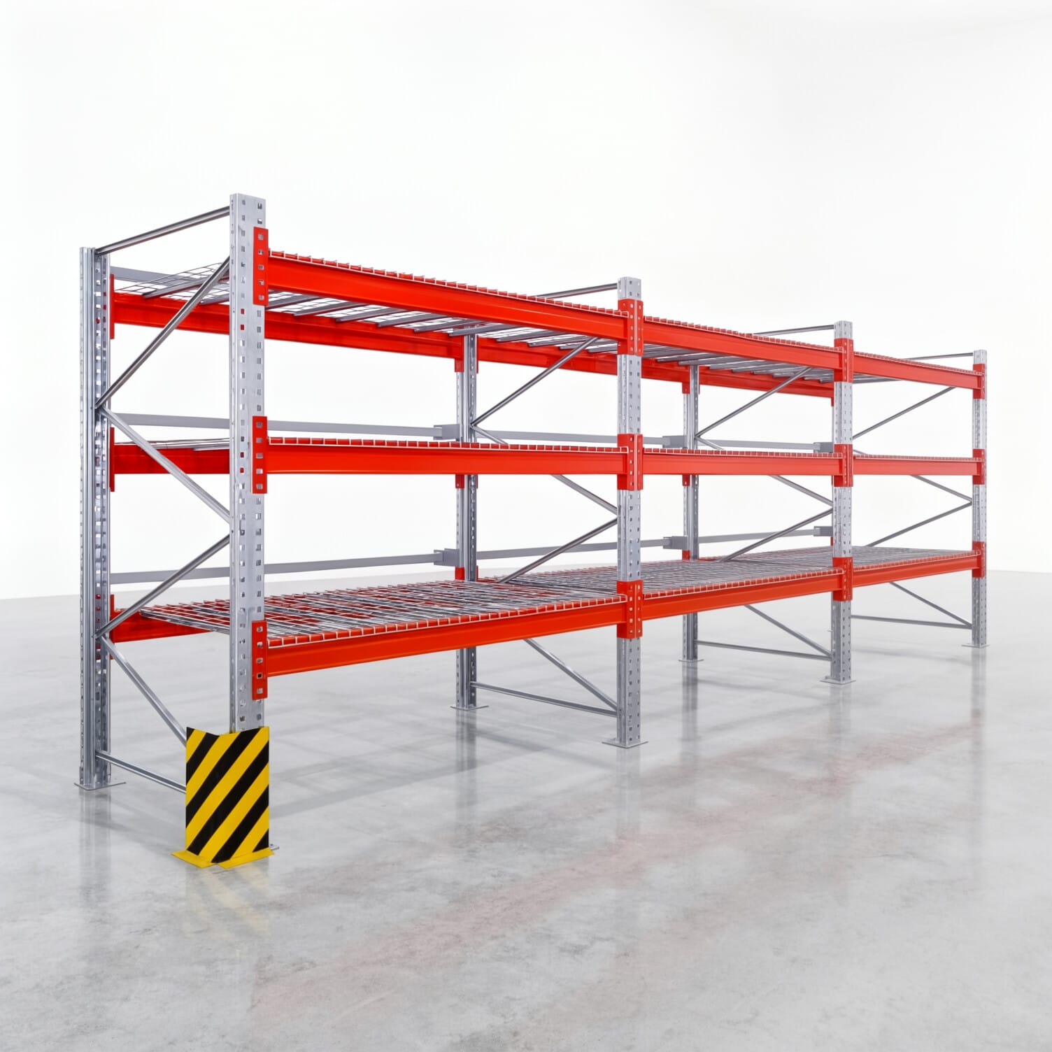 Palletstellingen PRX 1000, Europallet, H: 2.100 mm, B: 5.800 mm, Palletgewicht: 500 kg, Palletplaatsen: 24