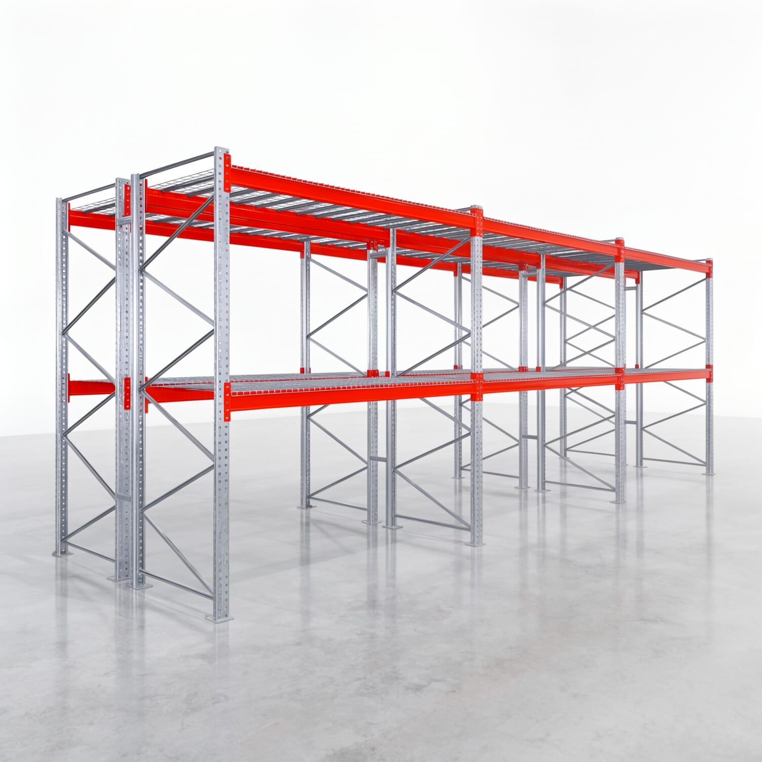 Palletstellingen PRX 1000, Europallet, H: 3.100 mm, B: 8.500 mm, Palletgewicht: 750 kg, Palletplaatsen: 27