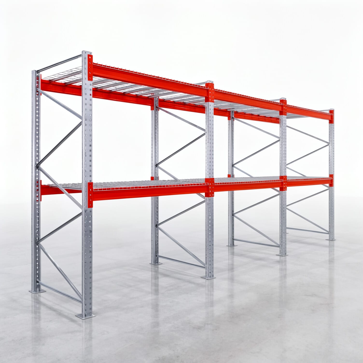 Palletstellingen PRX 1000, Europallet, H: 2.600 mm, B: 5.800 mm, Palletgewicht: 500 kg, Palletplaatsen: 18