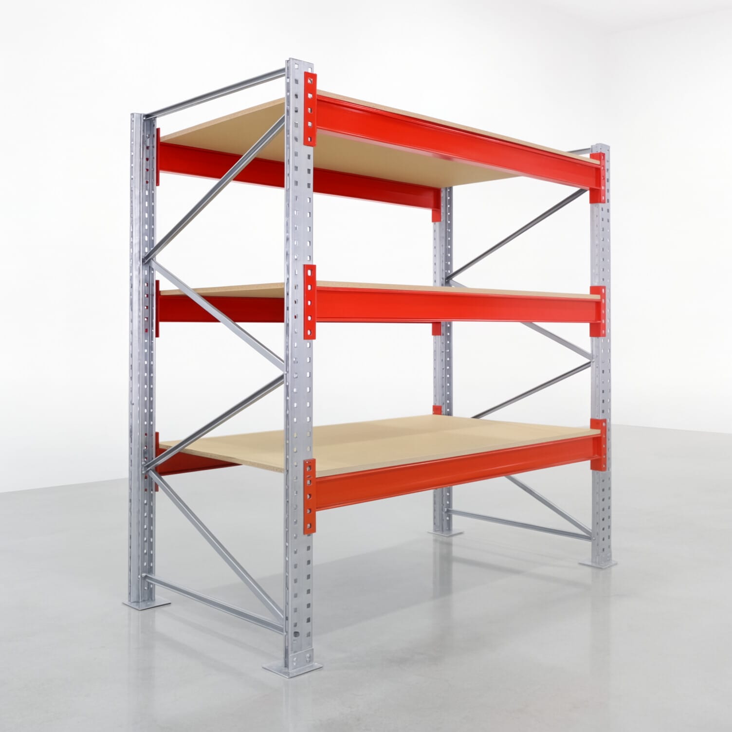 Palletstellingen PRX 1000, Europallet, H: 2.100 mm, B: 2.000 mm, Palletgewicht: 750 kg, Palletplaatsen: 8
