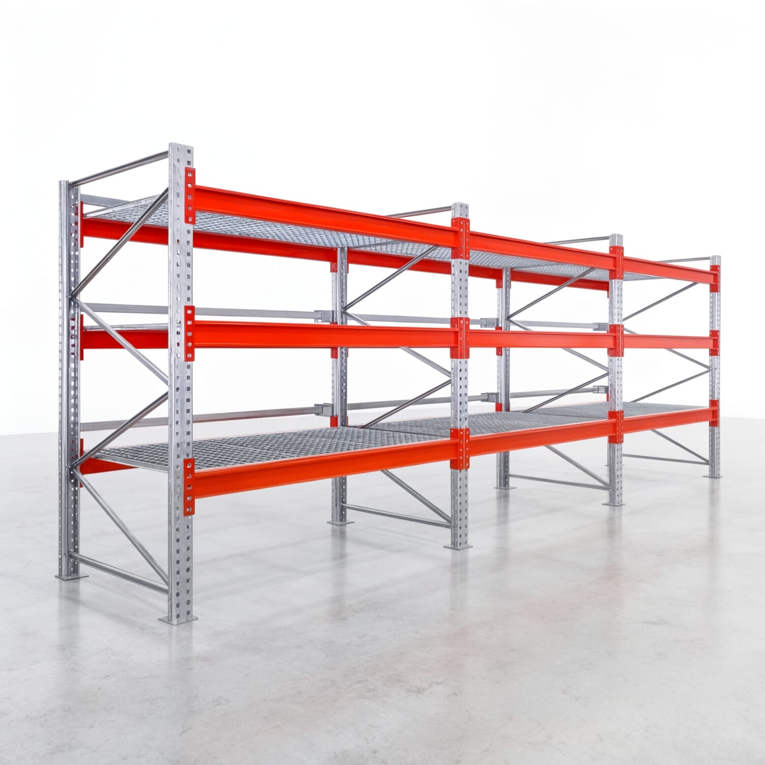 Palletstellingen PRX 1000, Europallet, H: 2.100 mm, B: 5.800 mm, Palletgewicht: 1.250 kg, Palletplaatsen: 24
