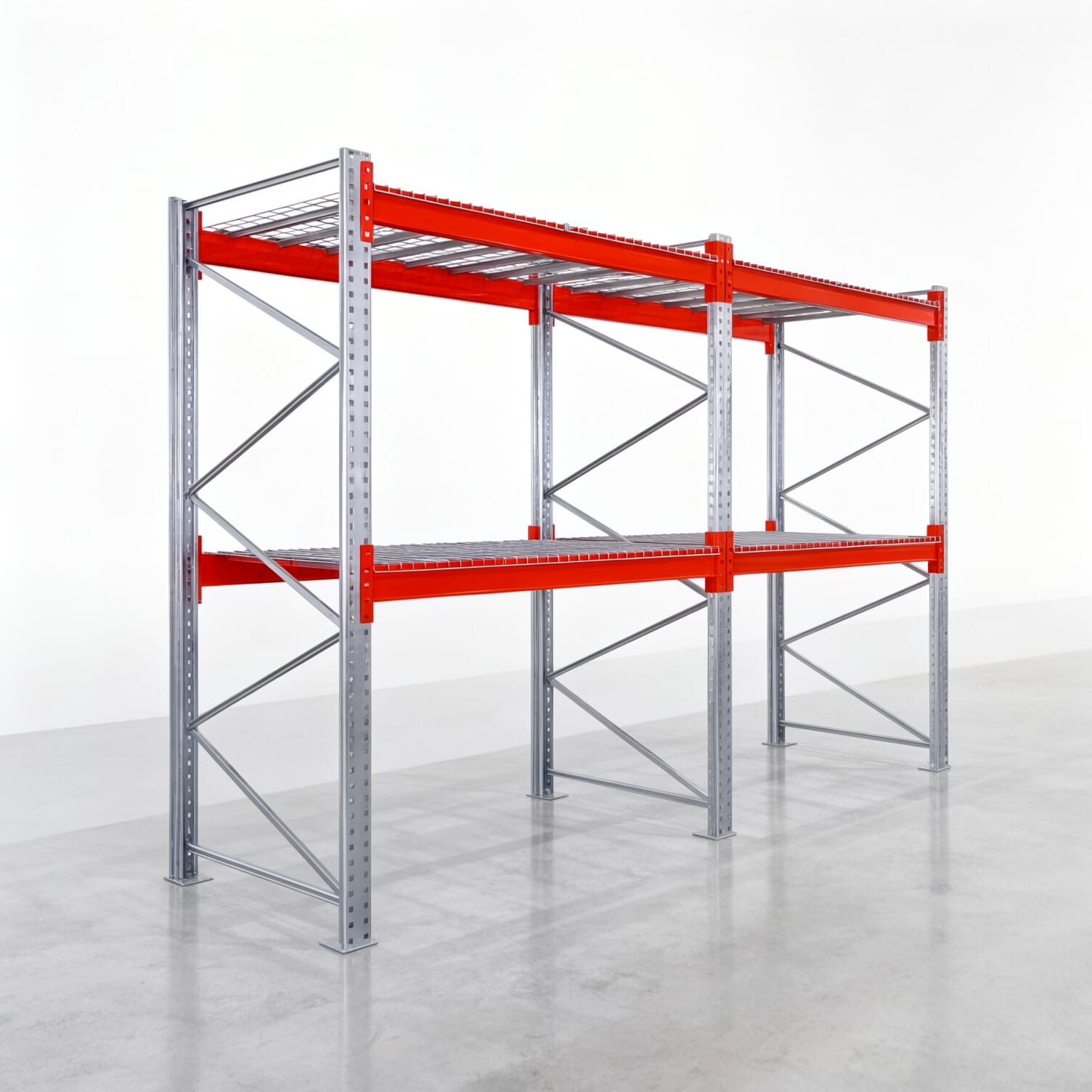 Palletstellingen PRX 1000, Europallet, H: 2.600 mm, B: 3.900 mm, Palletgewicht: 750 kg, Palletplaatsen: 12