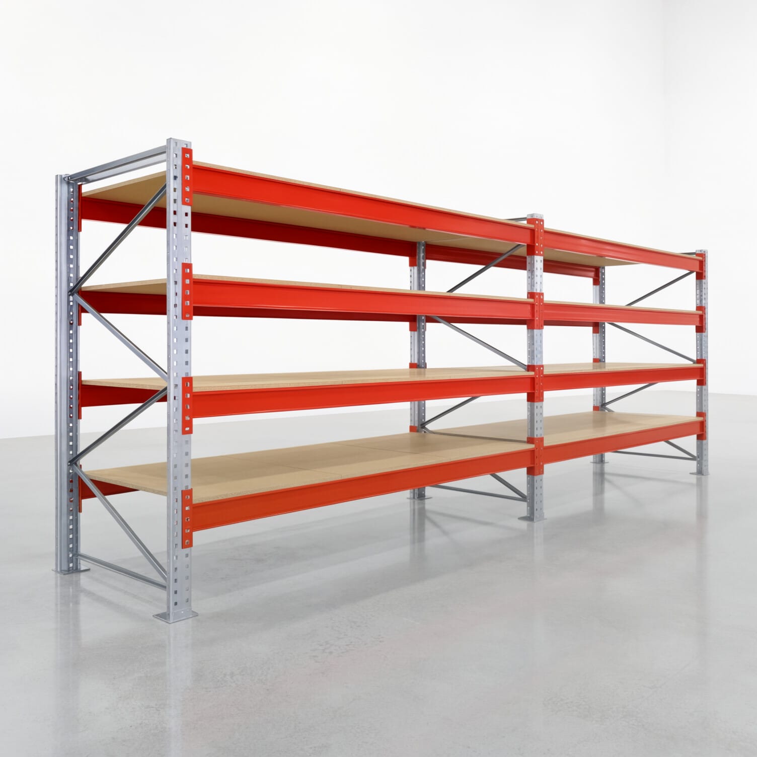 Palletstellingen PRX 1000, Europallet, H: 2.100 mm, B: 5.700 mm, Palletgewicht: 500 kg, Palletplaatsen: 30