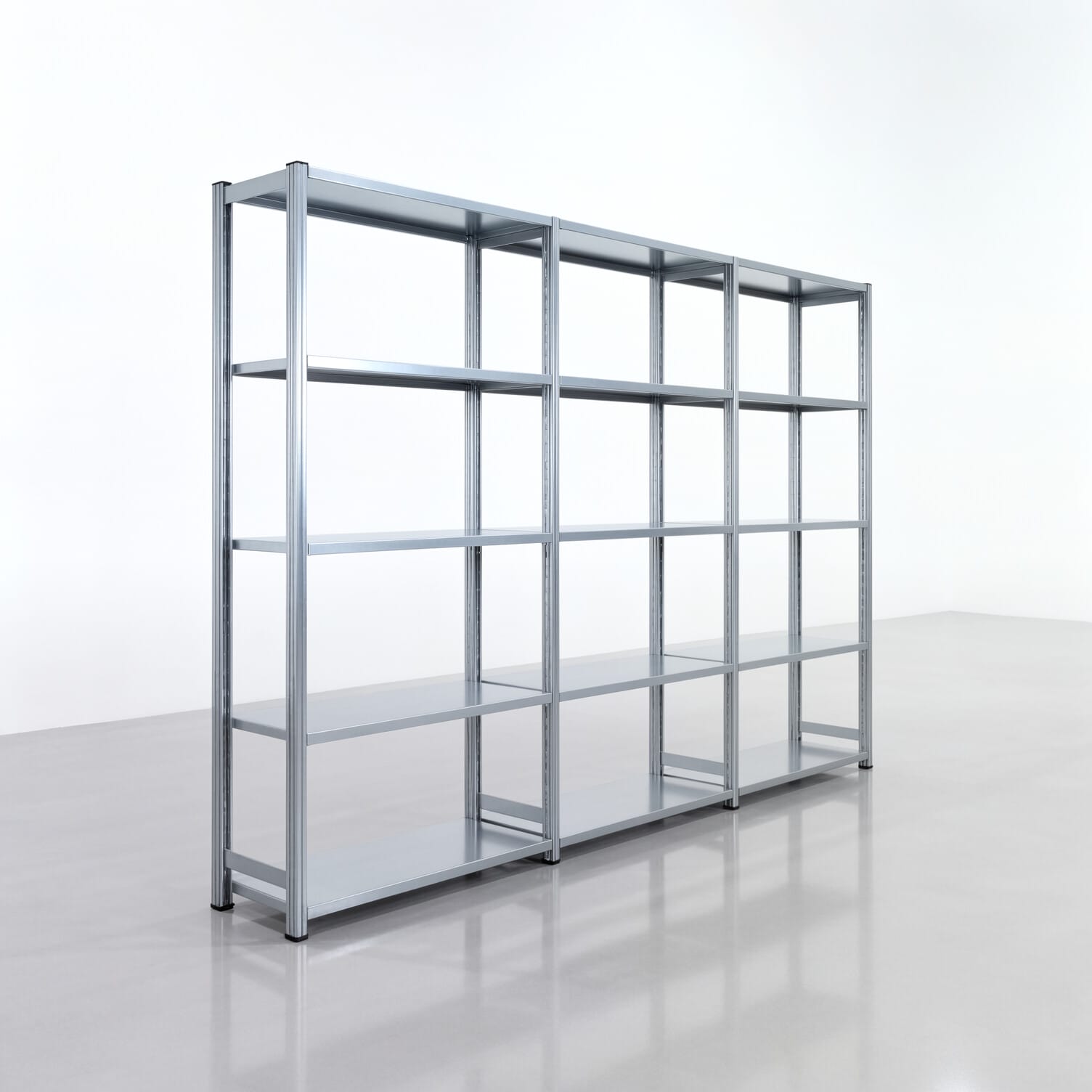 Legbordstelling FBX 4000, H: 2.000 mm, B: 3.023 mm, D: 400 mm, Niveaus: 5