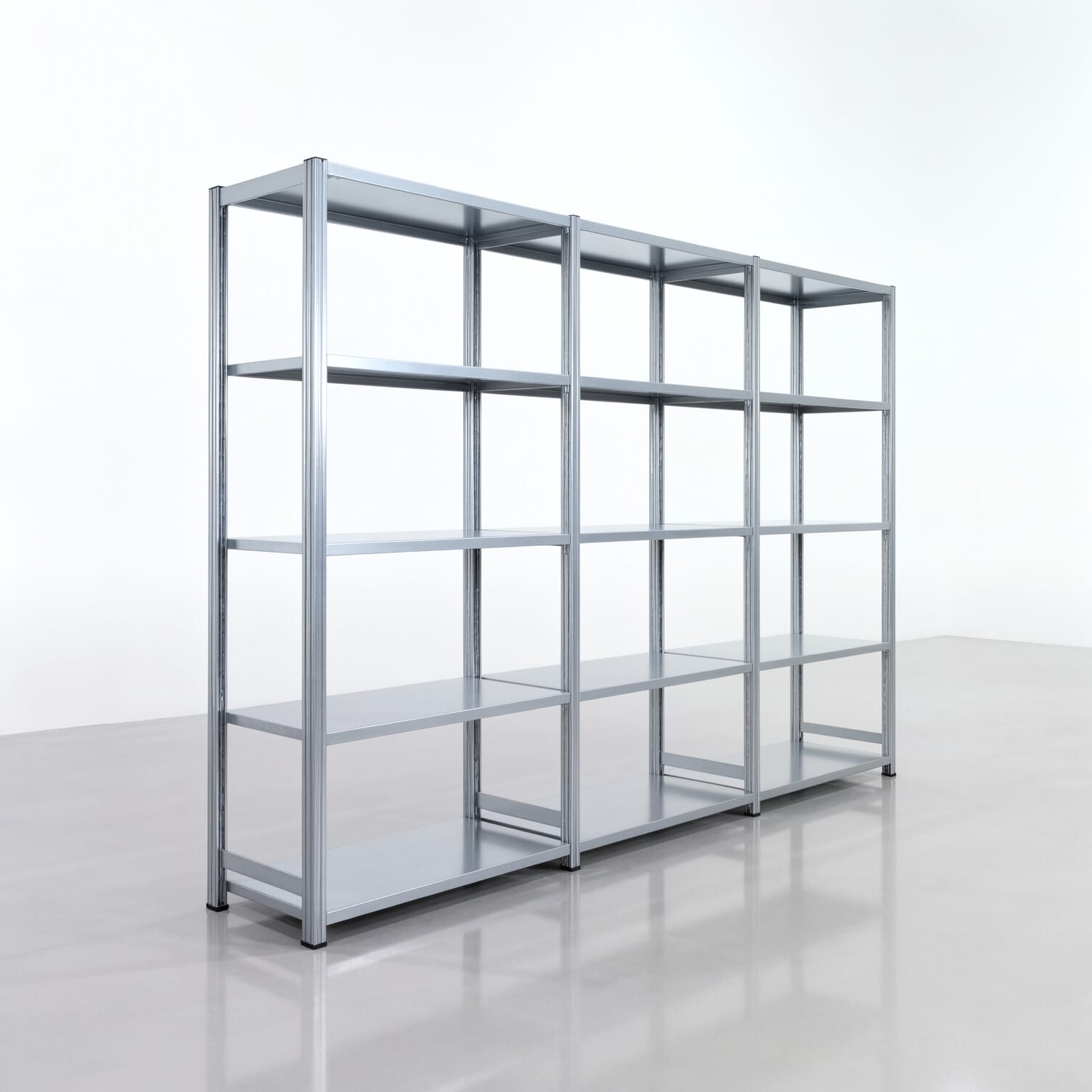Legbordstelling FBX 4000, H: 2.000 mm, B: 3.023 mm, D: 500 mm, Niveaus: 5