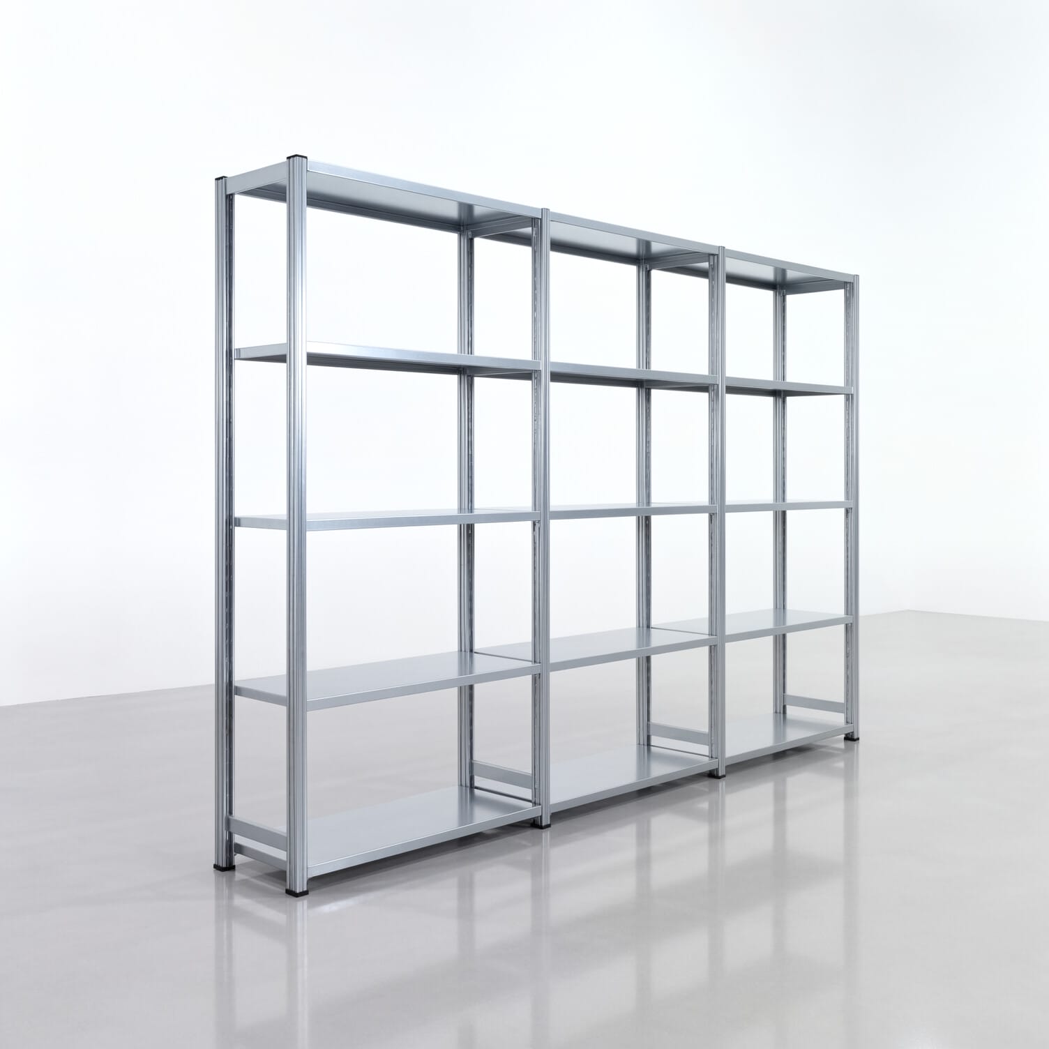 Legbordstelling FBX 4000, H: 2.000 mm, B: 3.023 mm, D: 400 mm, Niveaus: 5