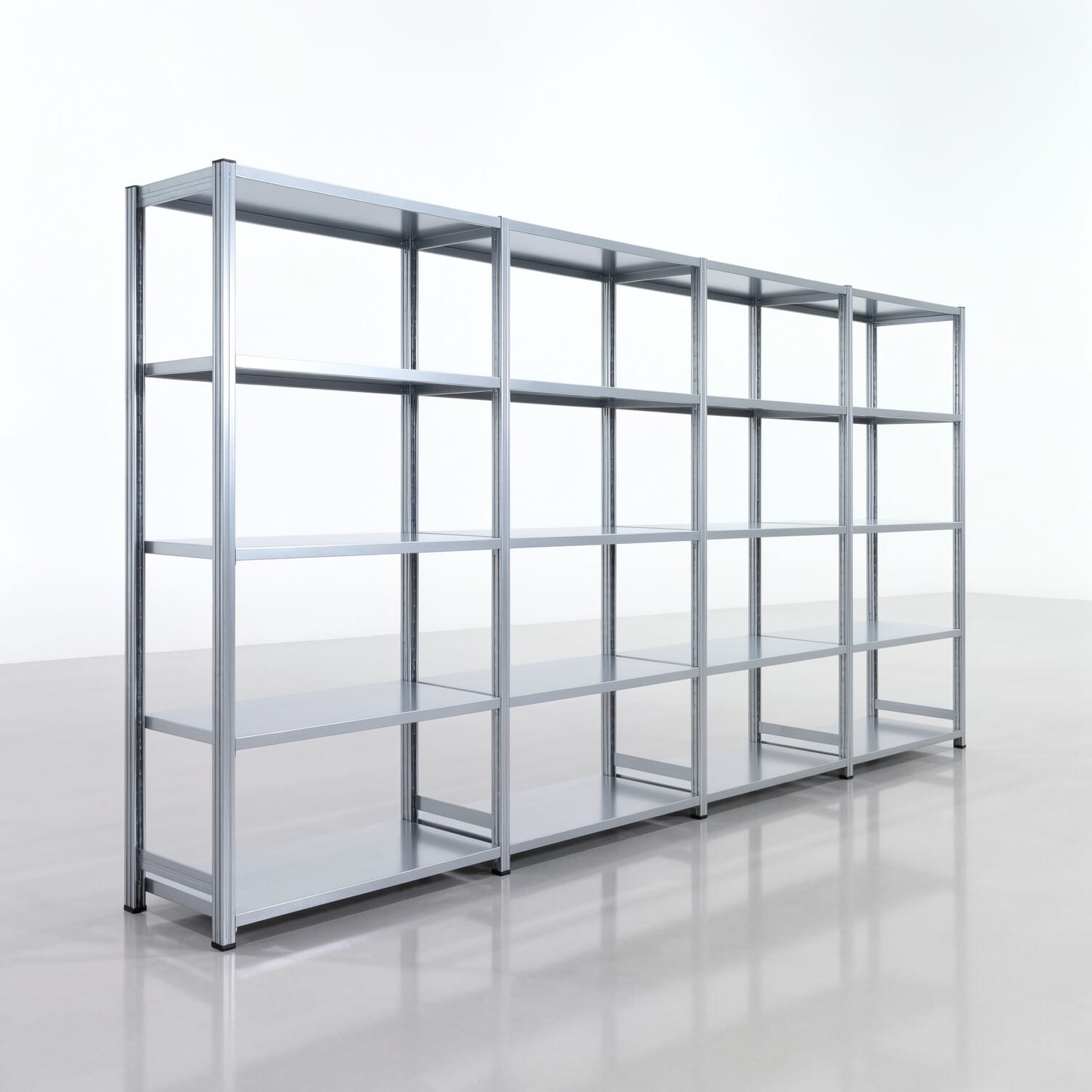 Legbordstelling FBX 4000, H: 2.000 mm, B: 4.020 mm, D: 500 mm, Niveaus: 5