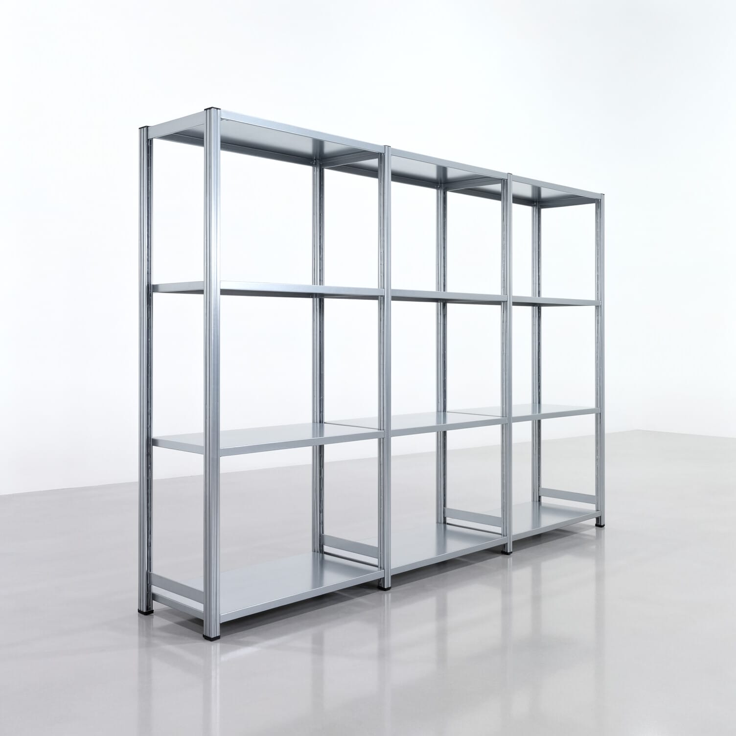 Legbordstelling FBX 4000, H: 2.000 mm, B: 3.023 mm, D: 500 mm, Niveaus: 4