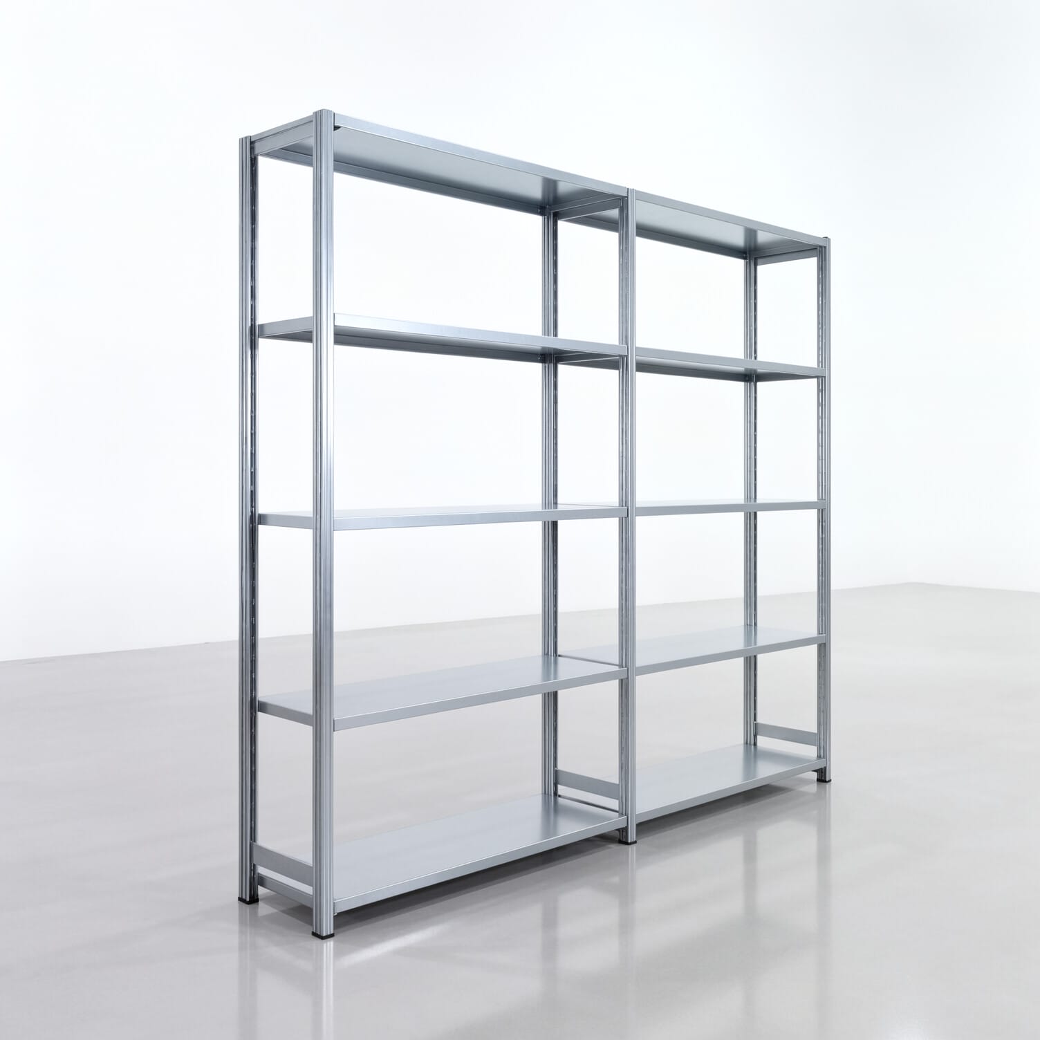 Legbordstelling FBX 4000, H: 2.000 mm, B: 2.426 mm, D: 400 mm, Niveaus: 5