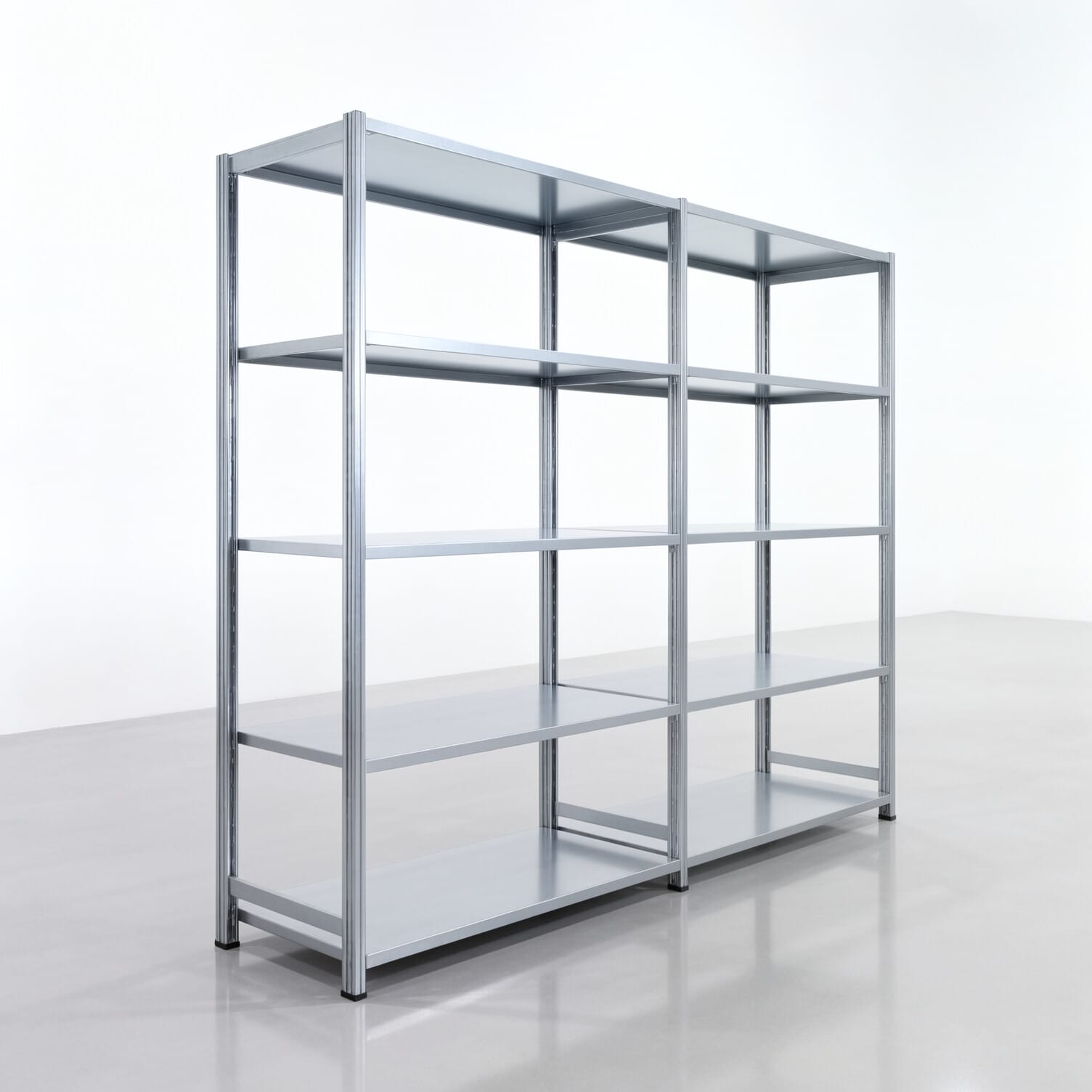 Legbordstelling FBX 4000, H: 2.000 mm, B: 2.426 mm, D: 600 mm, Niveaus: 5