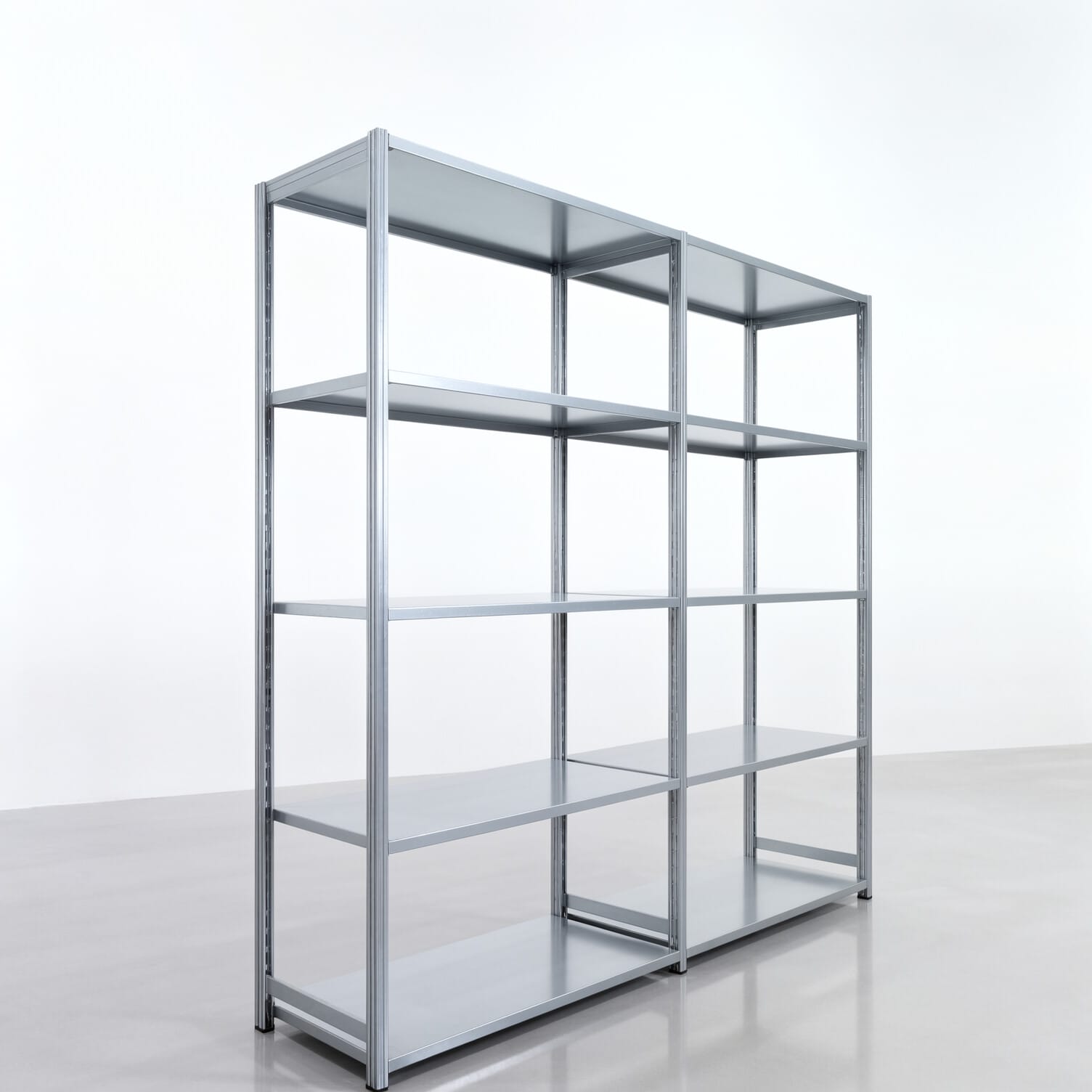 Legbordstelling FBX 4000, H: 2.350 mm, B: 2.426 mm, D: 600 mm, Niveaus: 5