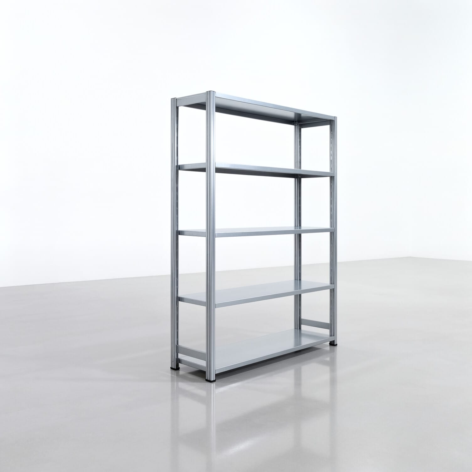 Legbordstelling FBX 4000, H: 1.750 mm, B: 1.329 mm, D: 400 mm, Niveaus: 5